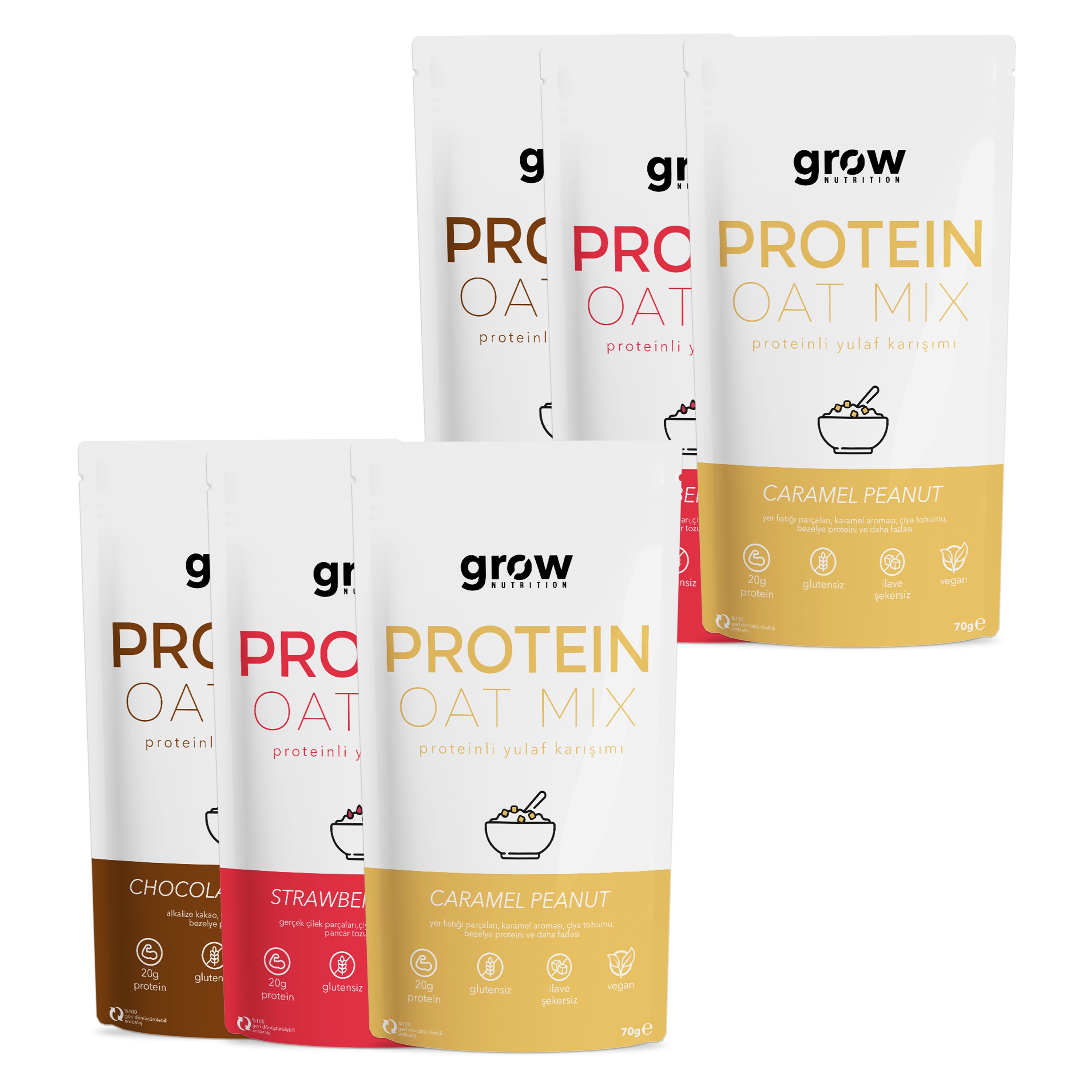 Protein Oat Mix - 6'lı Paket