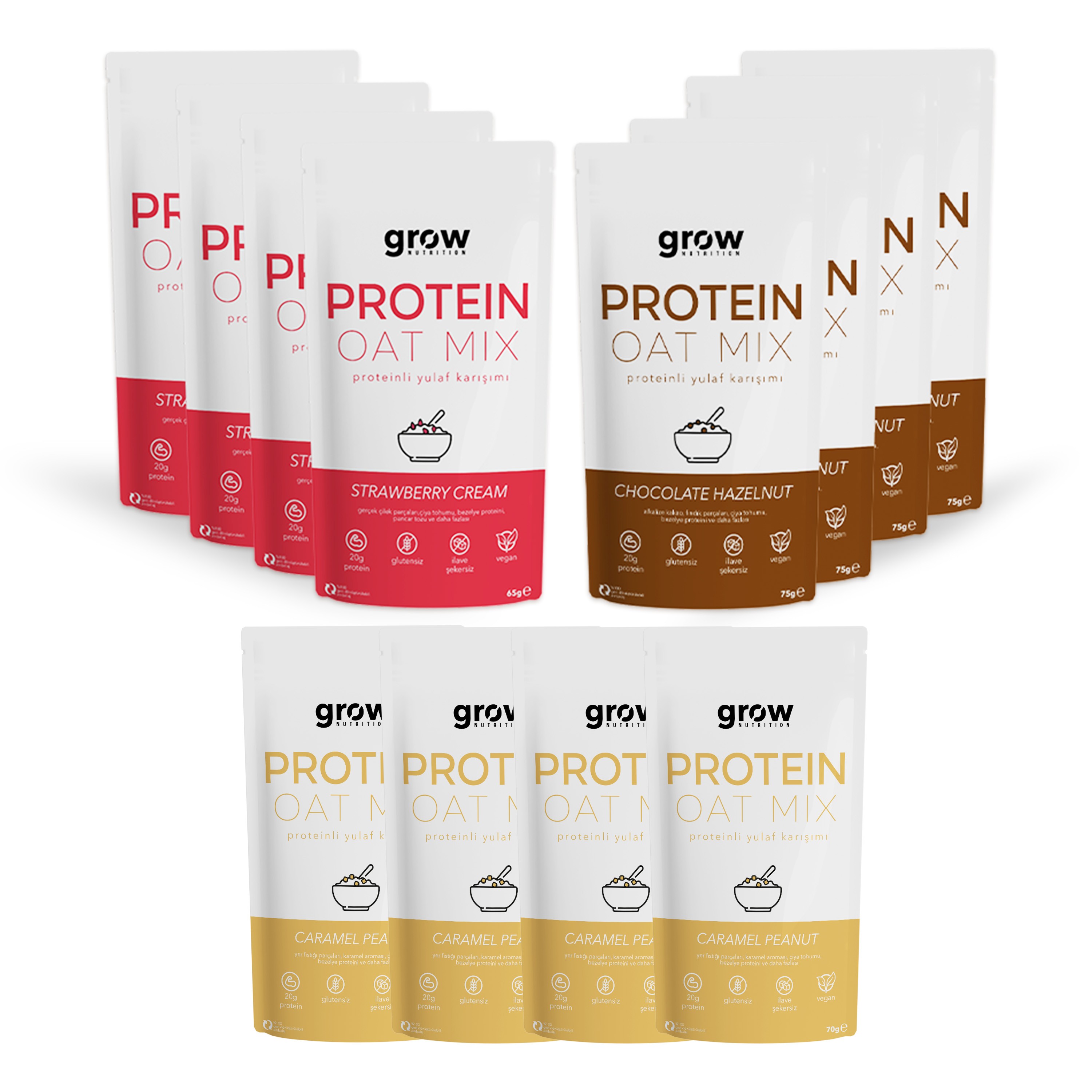 Protein Oat Mix - 12'li Paket