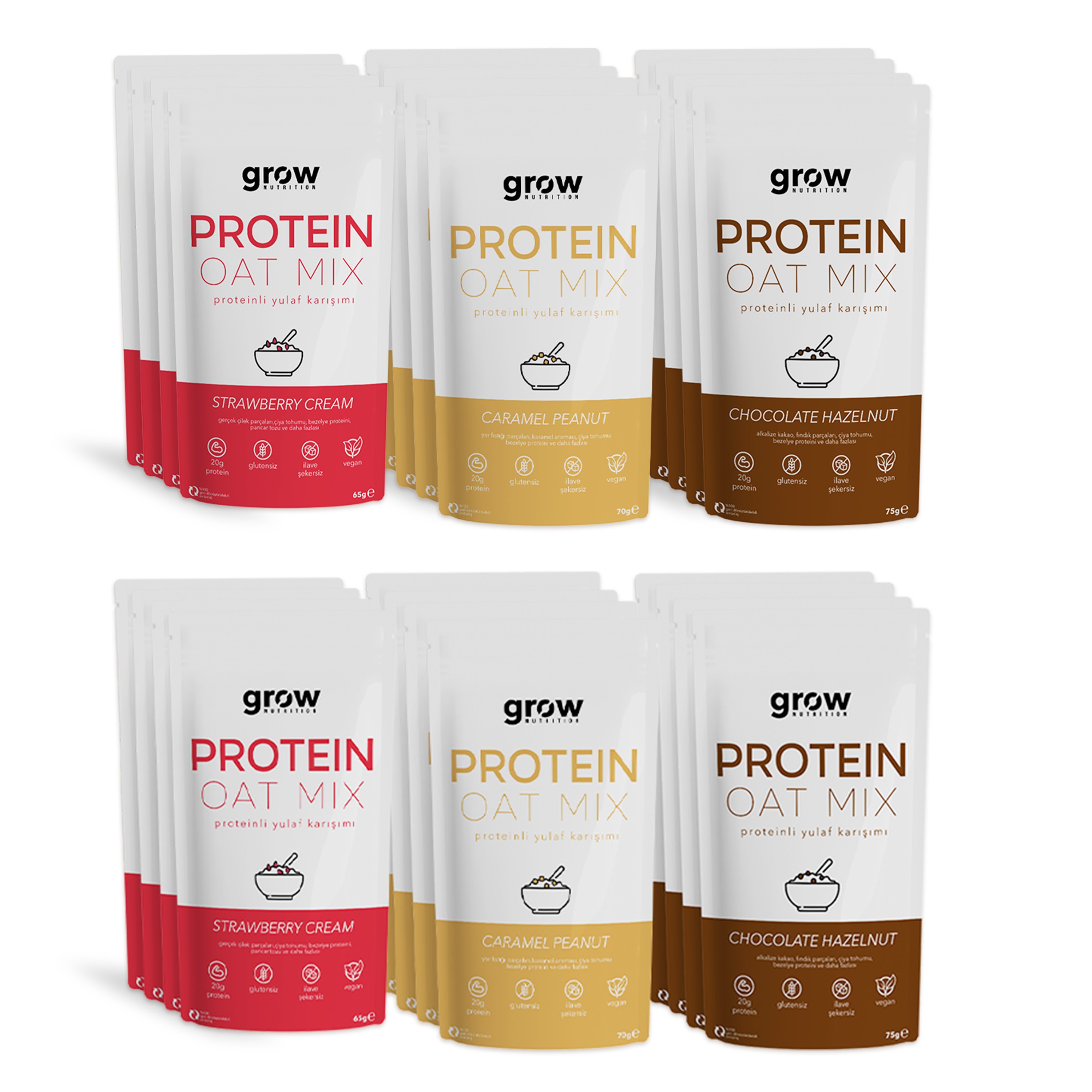 Protein Oat Mix - 24'lü Paket