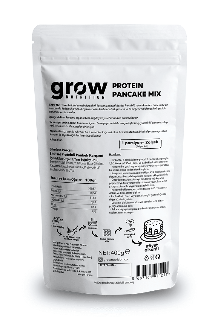 Protein Pancake Mix - Chocolate Chip