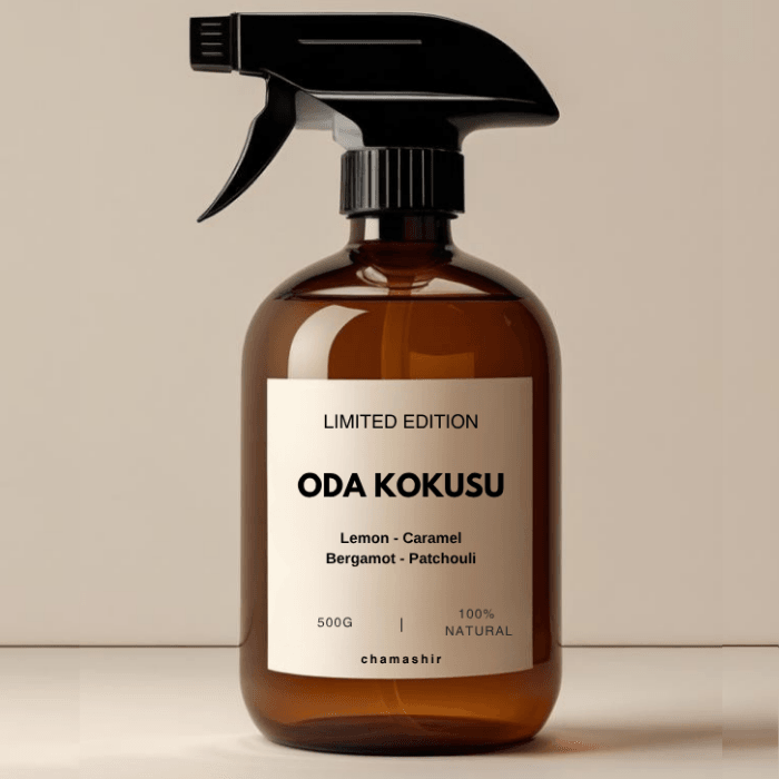Kalıcı ve Doğal Oda Kokusu Spreyi – Lemon-Caramel- Bergamot - Patchouli- Ev, Ofis, Araba Ortamları İçin Ferahlatıcı Etkili