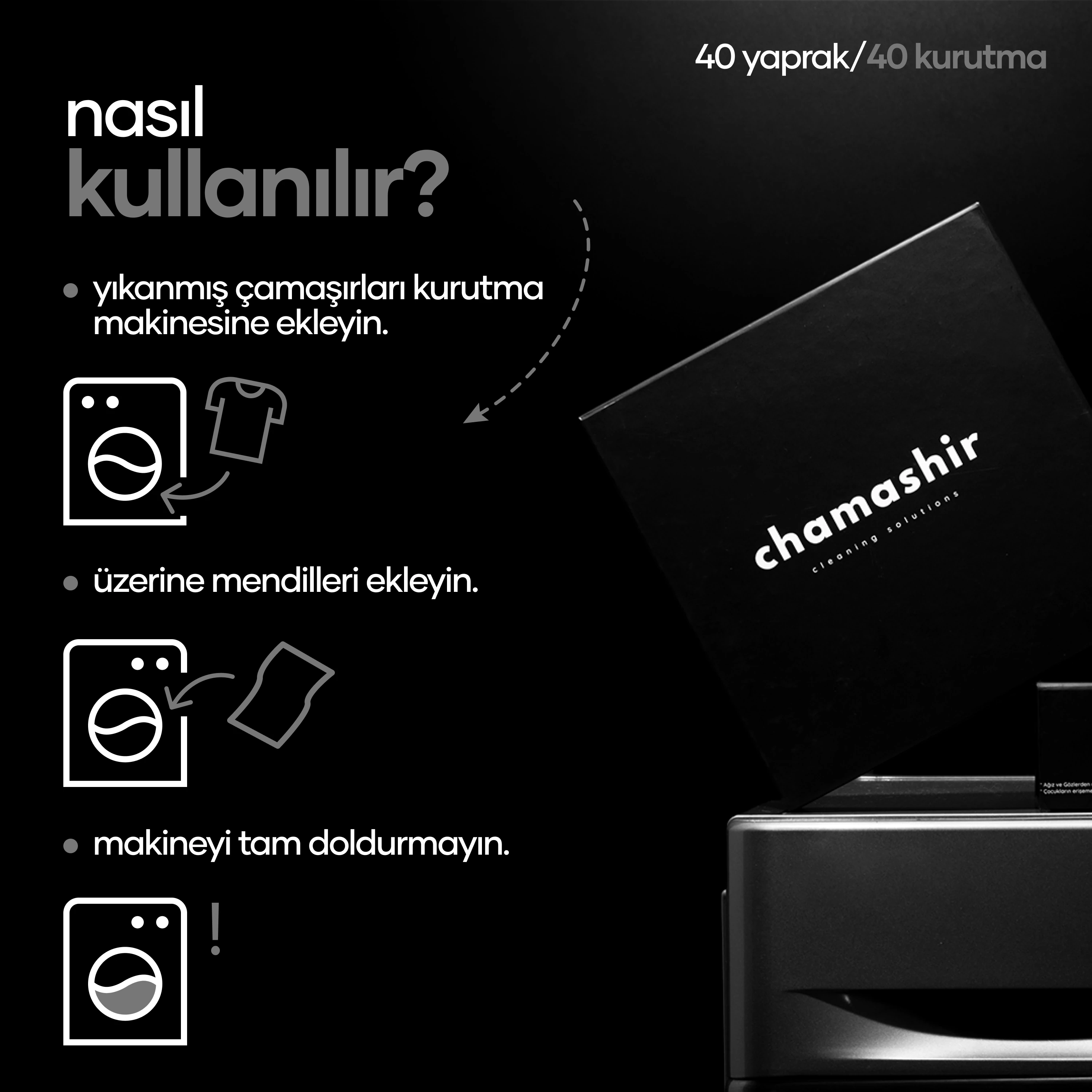 chamashir 3'lü TANIŞMA PAKETİ - ORKİDE - KURUTMA MENDİLİ - YÜN KURUTMA TOPU