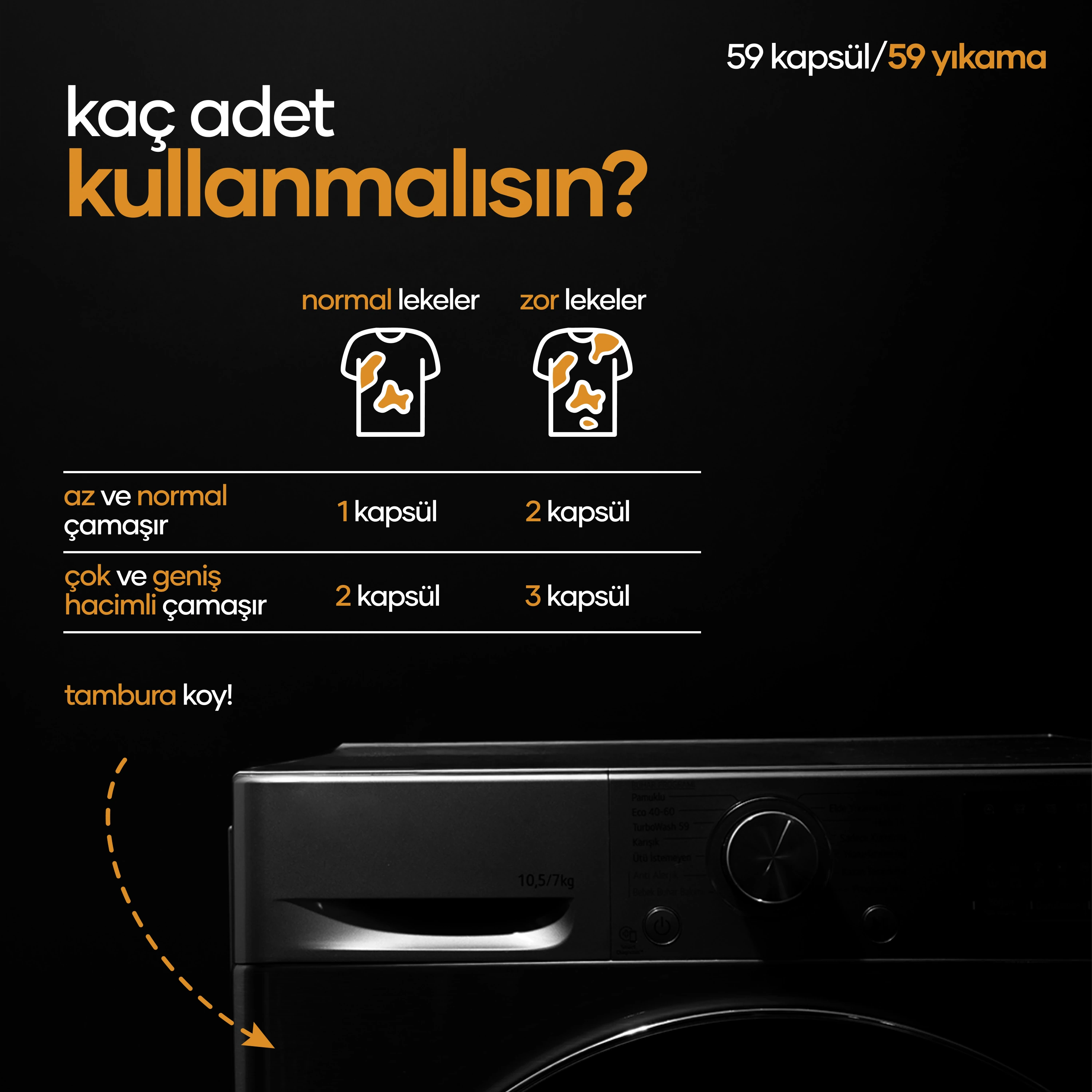 Freesia (Süsen Çiçeği) Kapsül Çamaşır Deterjanı (59 yıkama) - Renkliler ve Beyazlar İçin