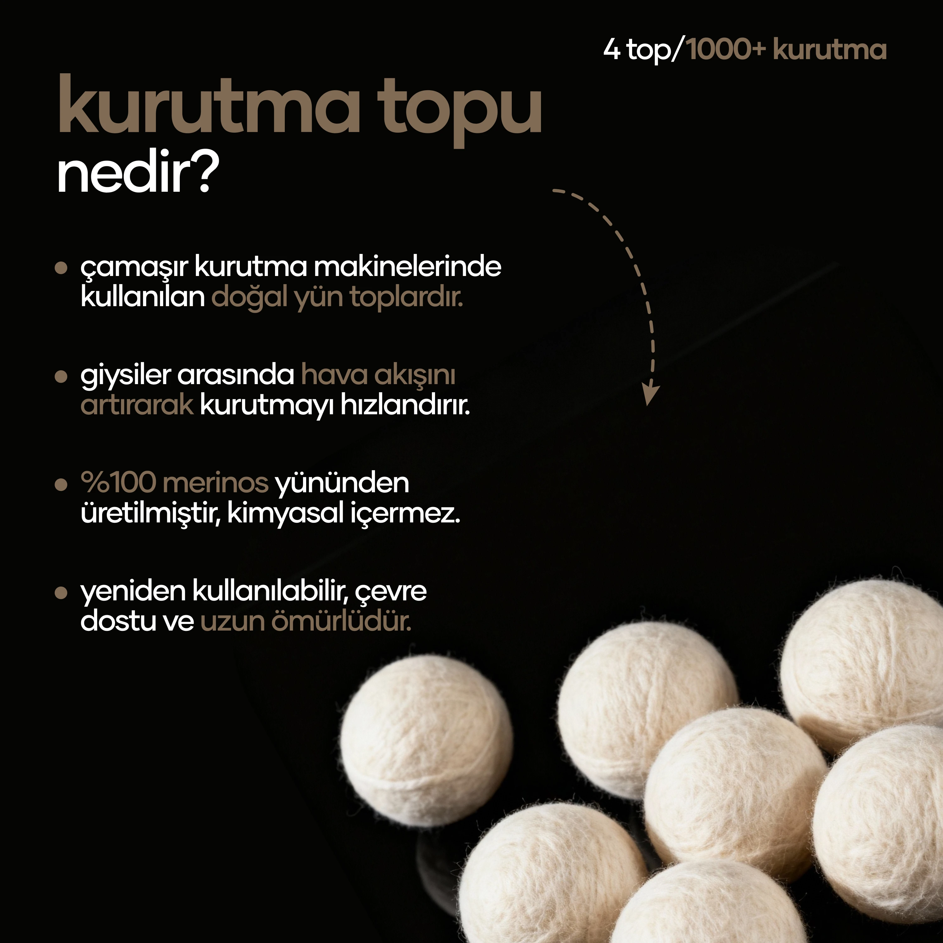 chamashir 3'lü TANIŞMA PAKETİ - MEDITERRANEAN LAVENDER - KURUTMA MENDİLİ - YÜN KURUTMA TOPU