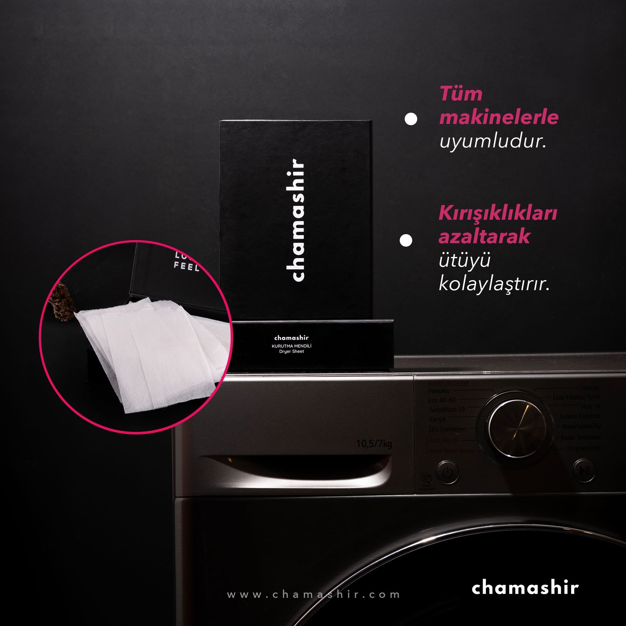 chamashir Premium Kurutma Mendili 40 Yaprak