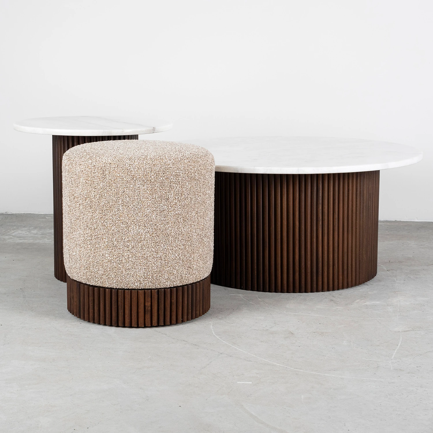 LOTUS ORTA SEHPA ÜÇLÜ SET