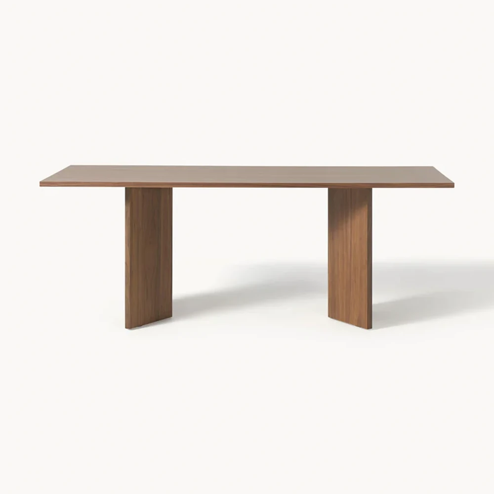  Yay Dikdörtgen Ahşap Yemek Masası