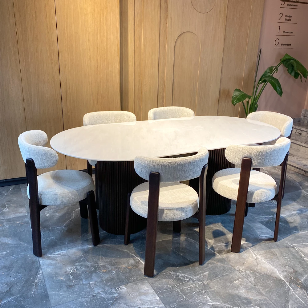 (YENI) MOVA MERMER MASA TAKIMI