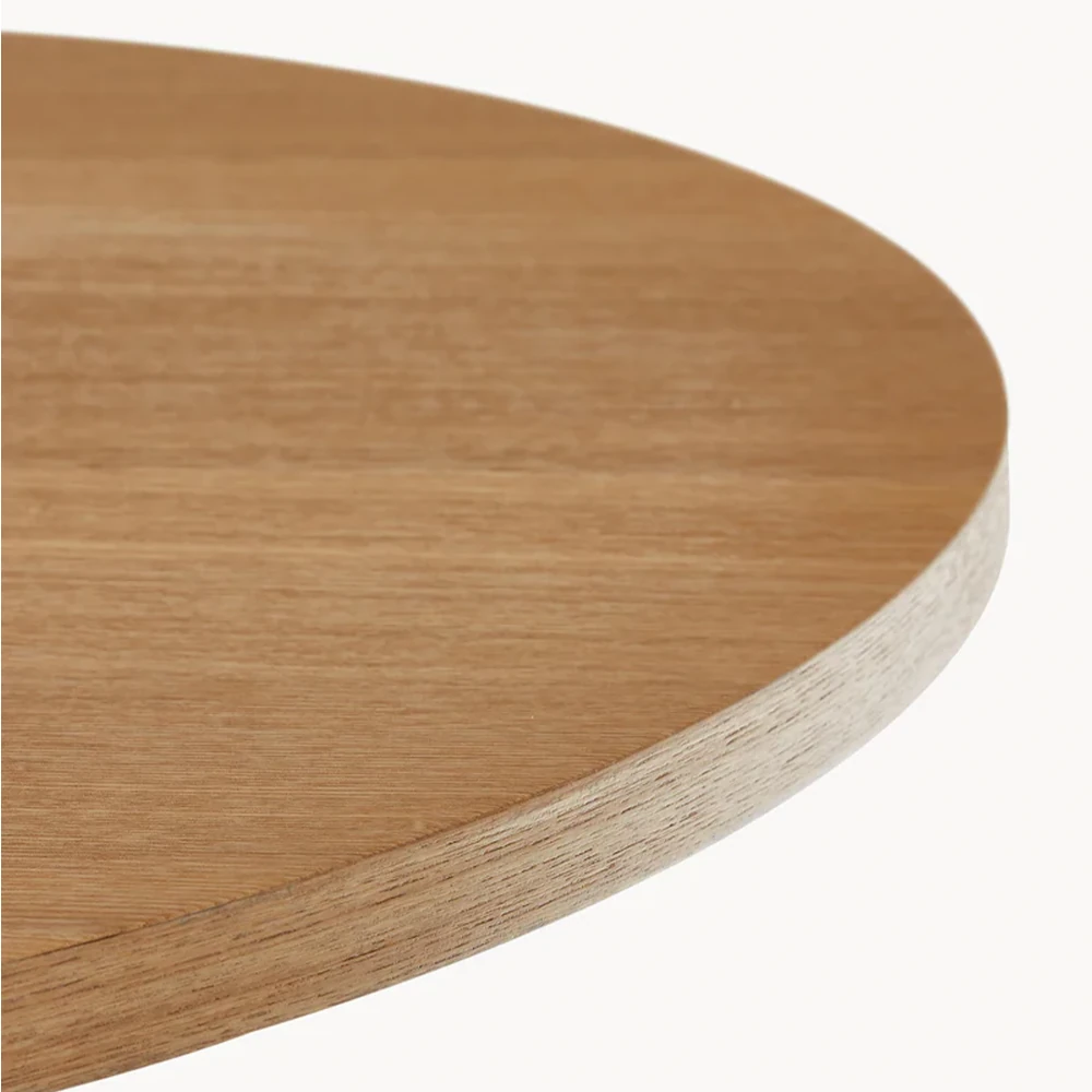  Yay Oval Ahşap Yemek Masası