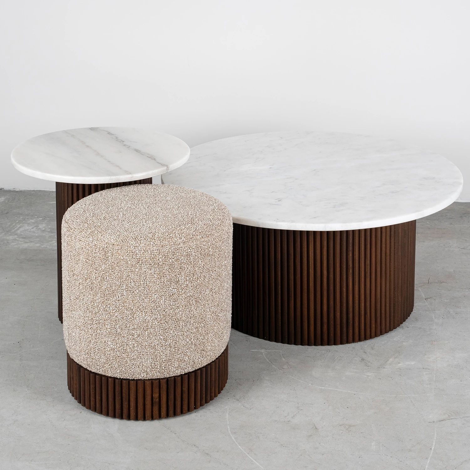 LOTUS ORTA SEHPA ÜÇLÜ SET