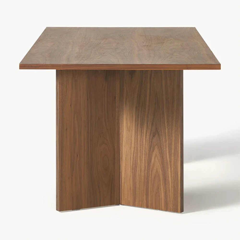  Yay Dikdörtgen Ahşap Yemek Masası