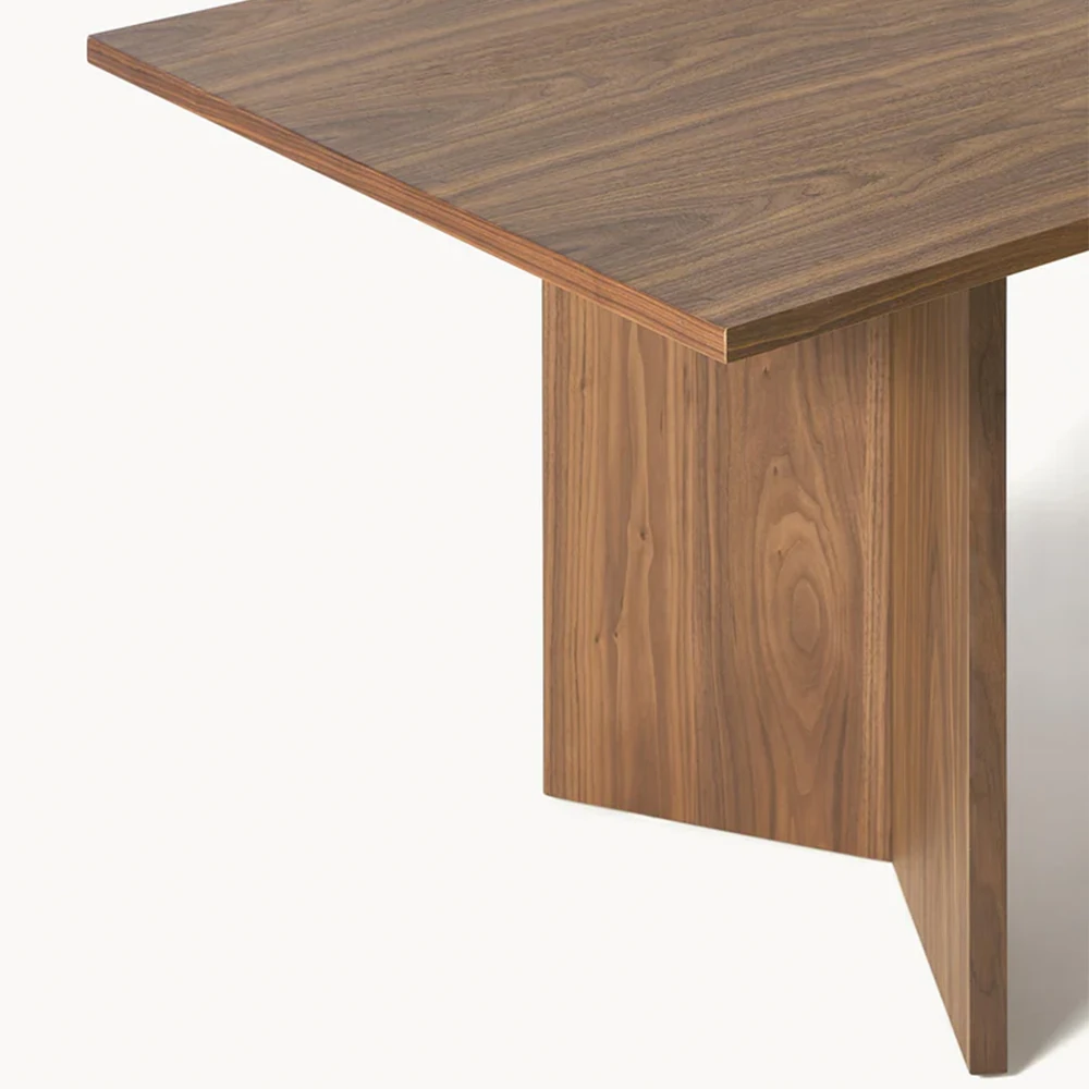  Yay Dikdörtgen Ahşap Yemek Masası