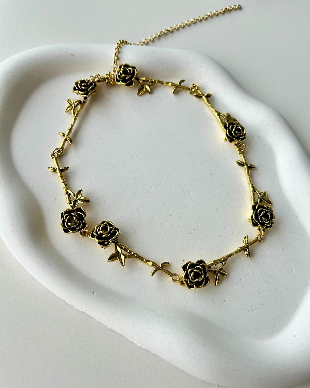 Negra Gold Çelik Kolye