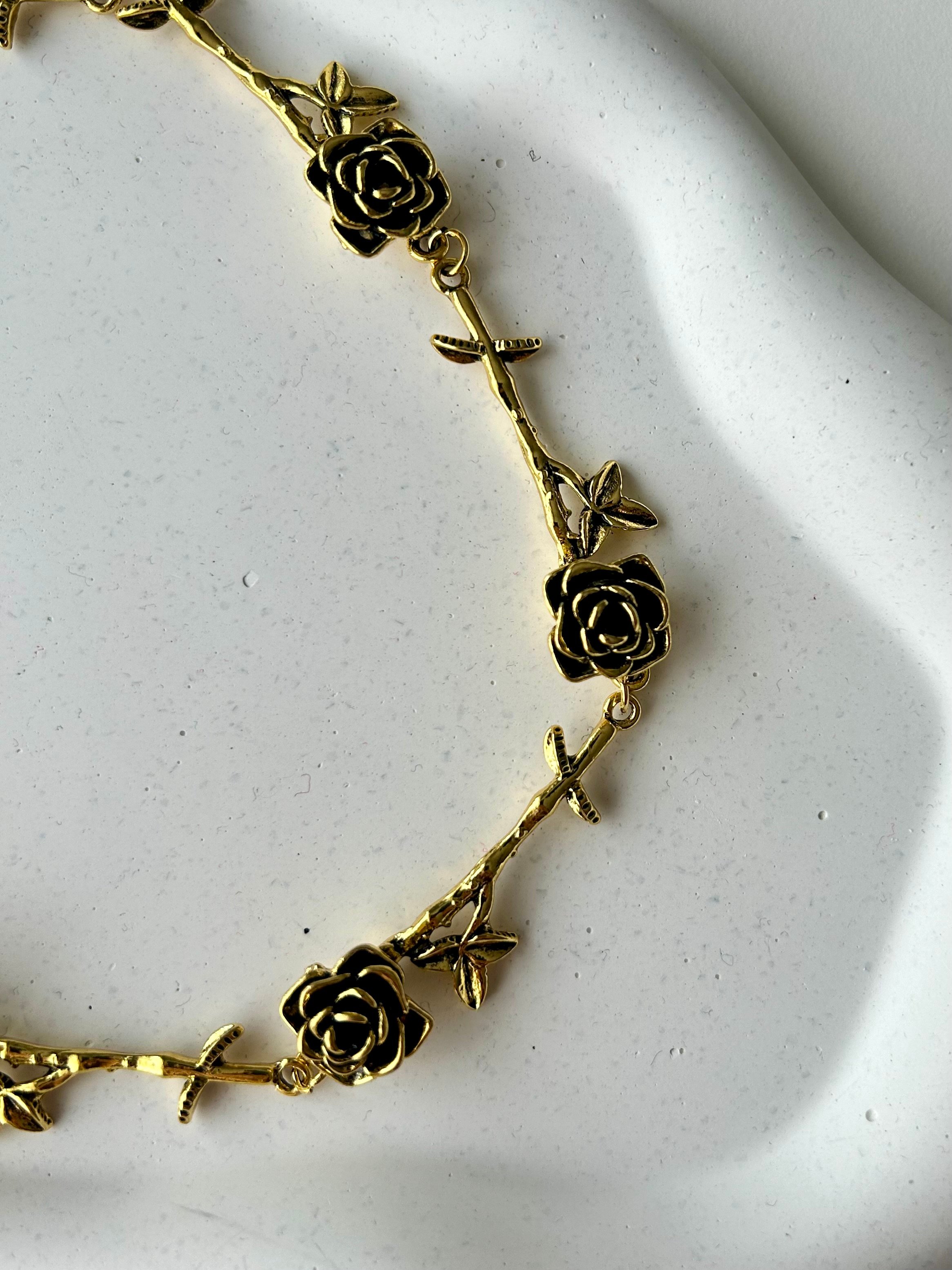 Negra Gold Çelik Kolye