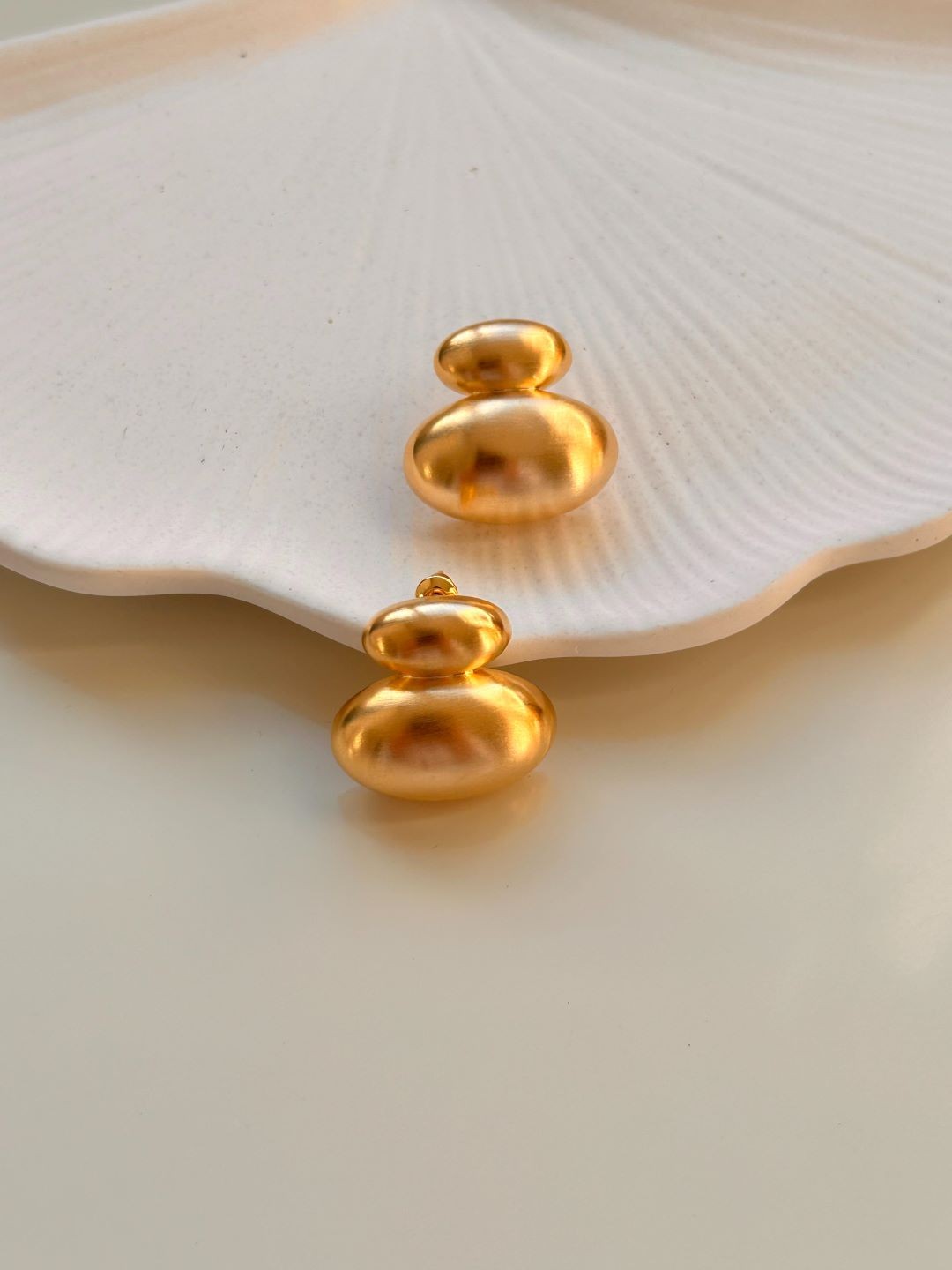 Leda Gold Küpe 