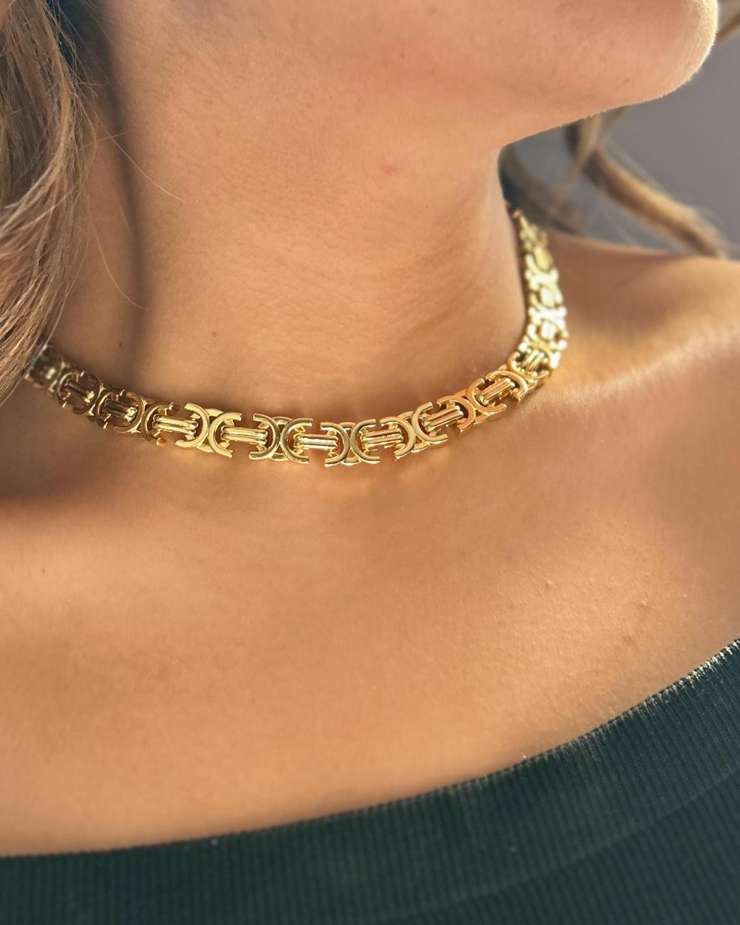 Fine Gold Çelik Kolye