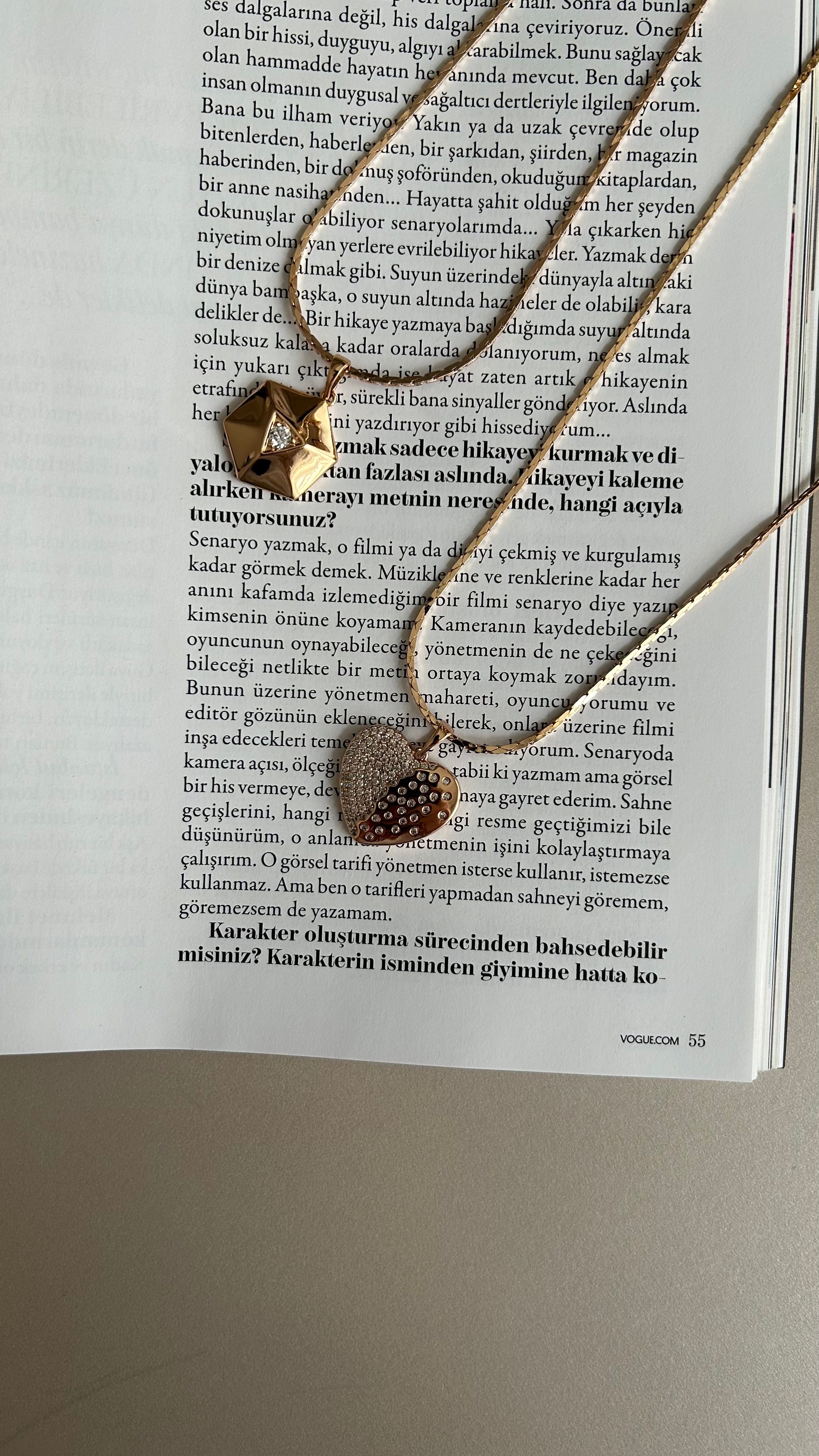 Cora Rose Gold Zirkon Kolye