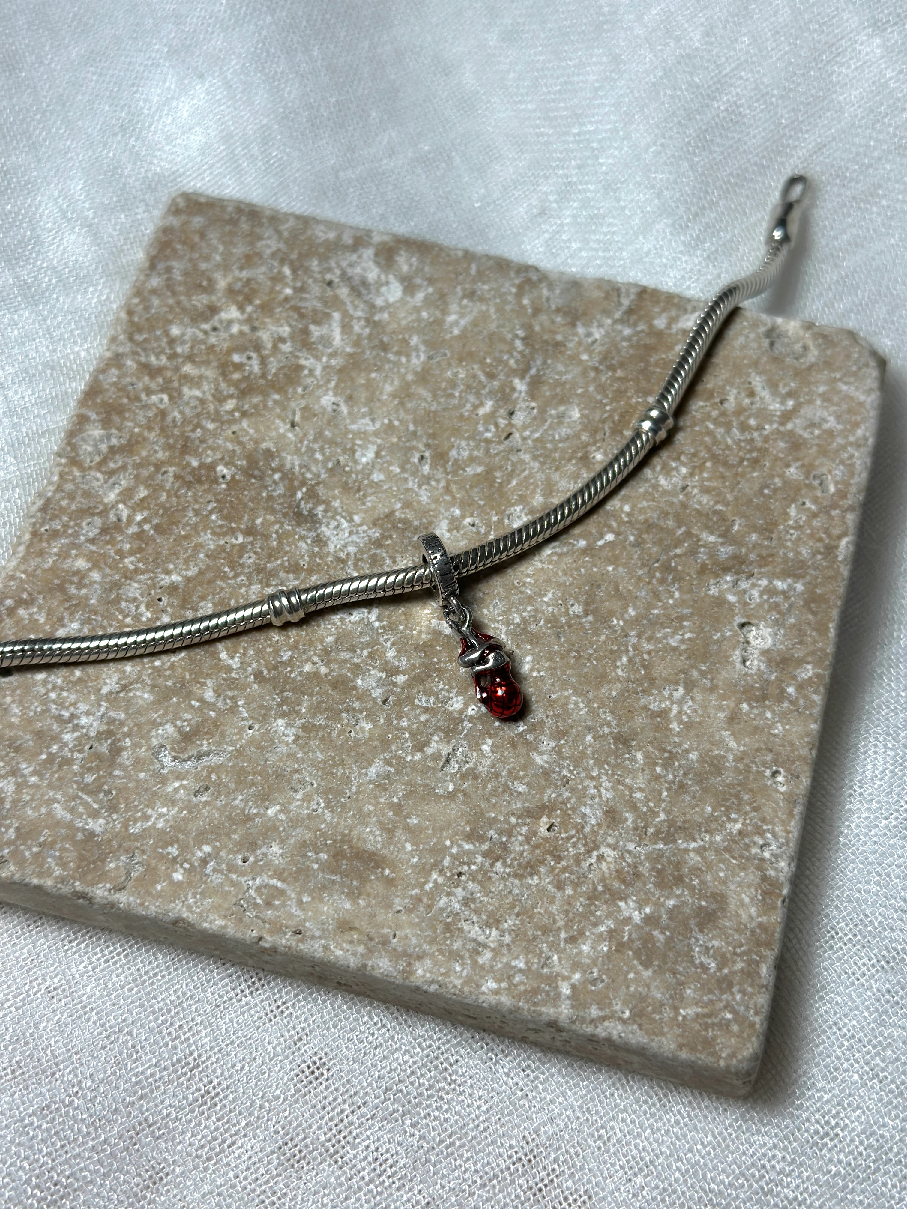 925 Ayar Gümüş Spiderman Charm