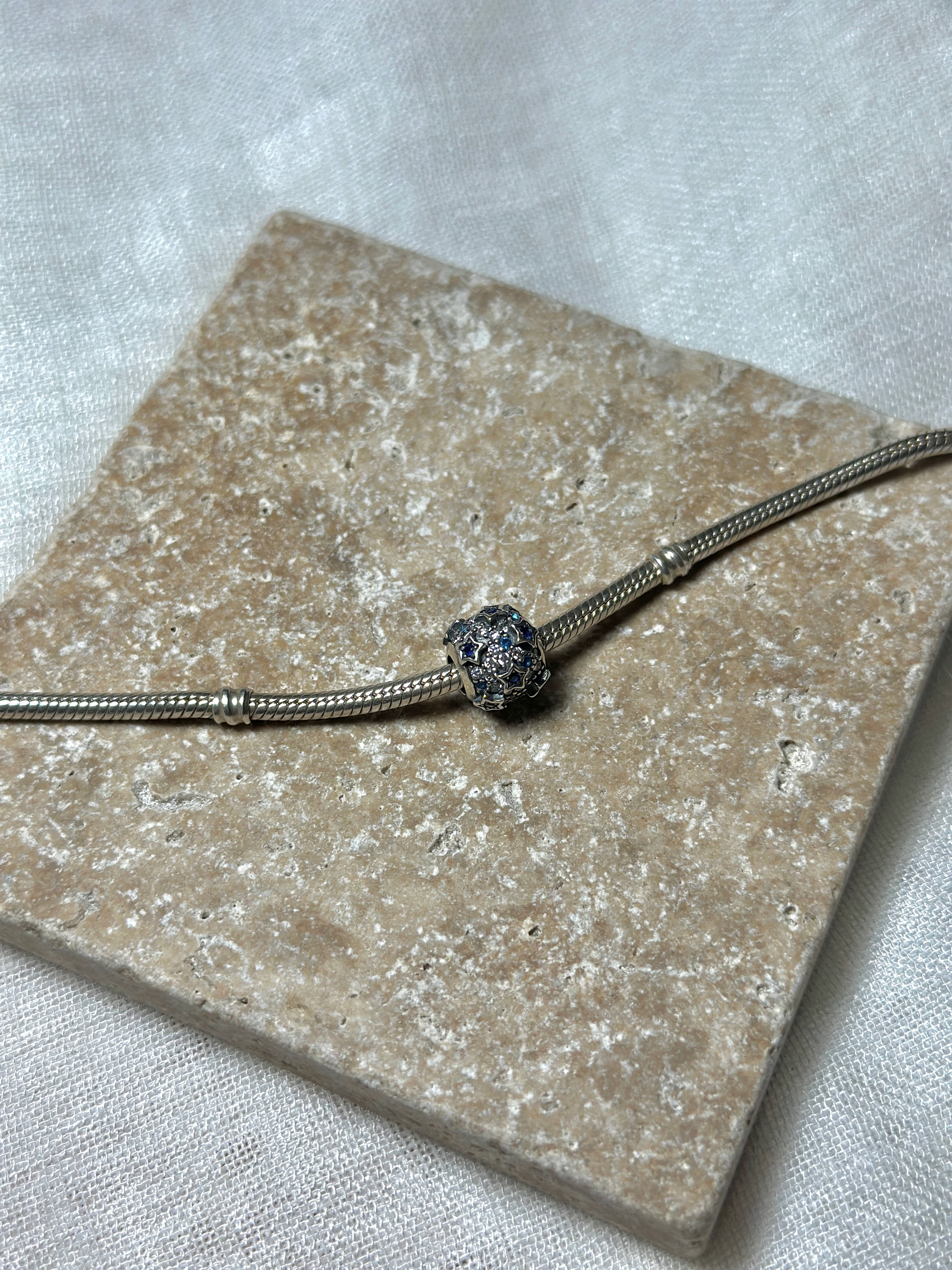 925 Ayar Gümüş Gökyüzündeki Yıldız Charm