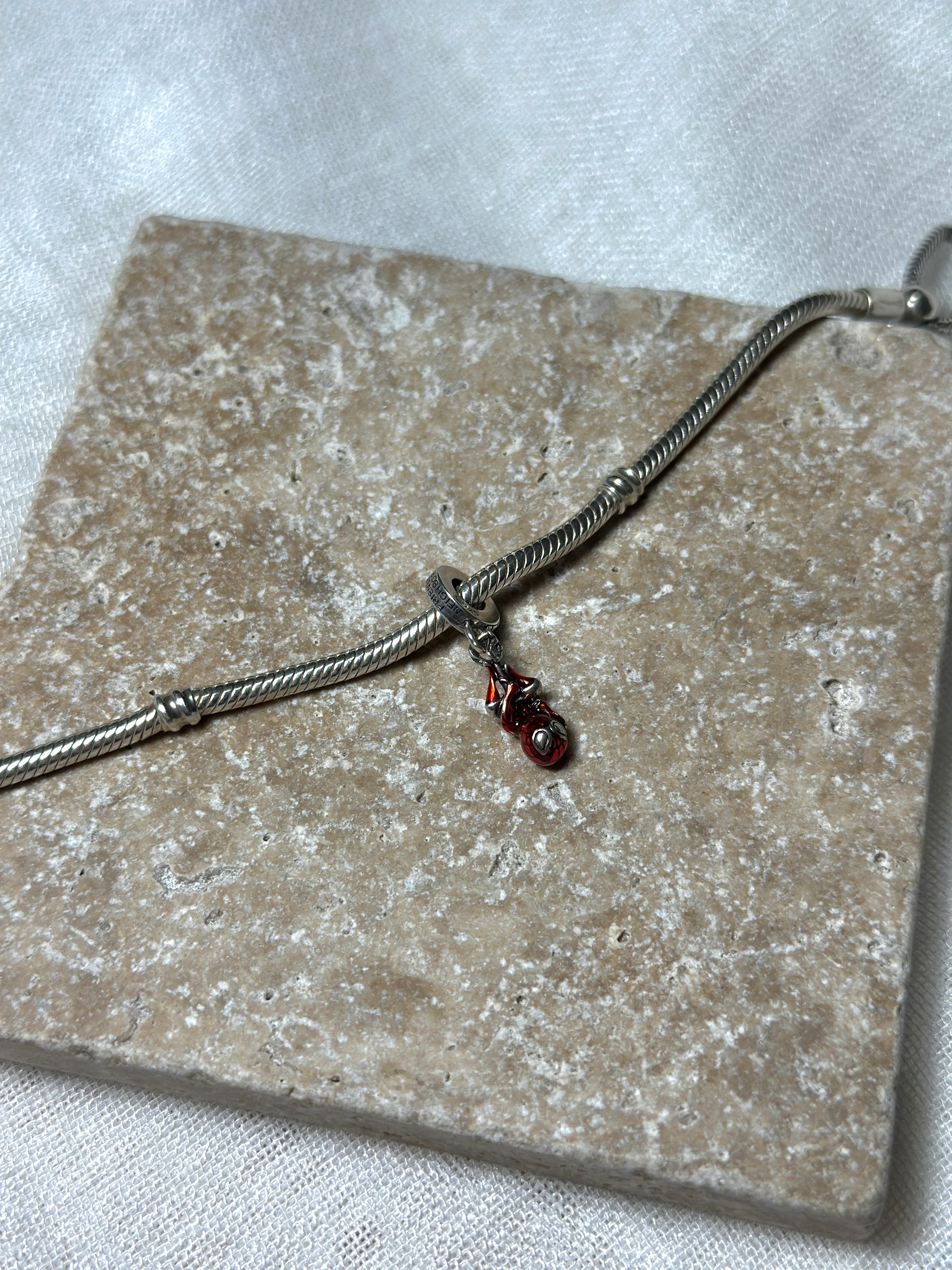 925 Ayar Gümüş Spiderman Charm