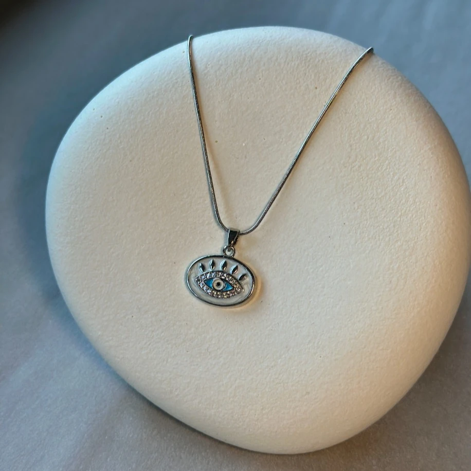 Sedefli Göz Kolye