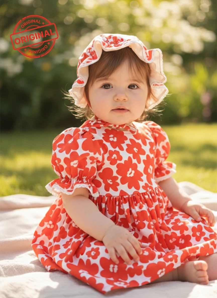 Lunetta Elbise - Şapka dahil