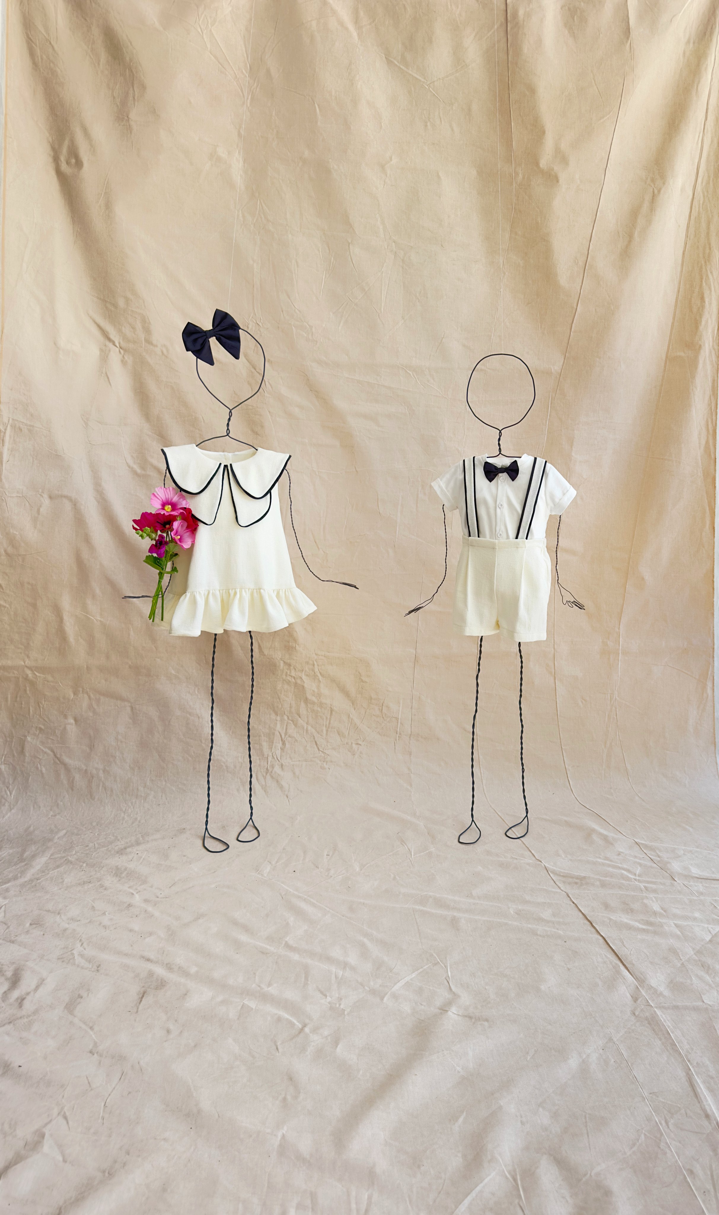 Elegant Elbise & Salopet Takım