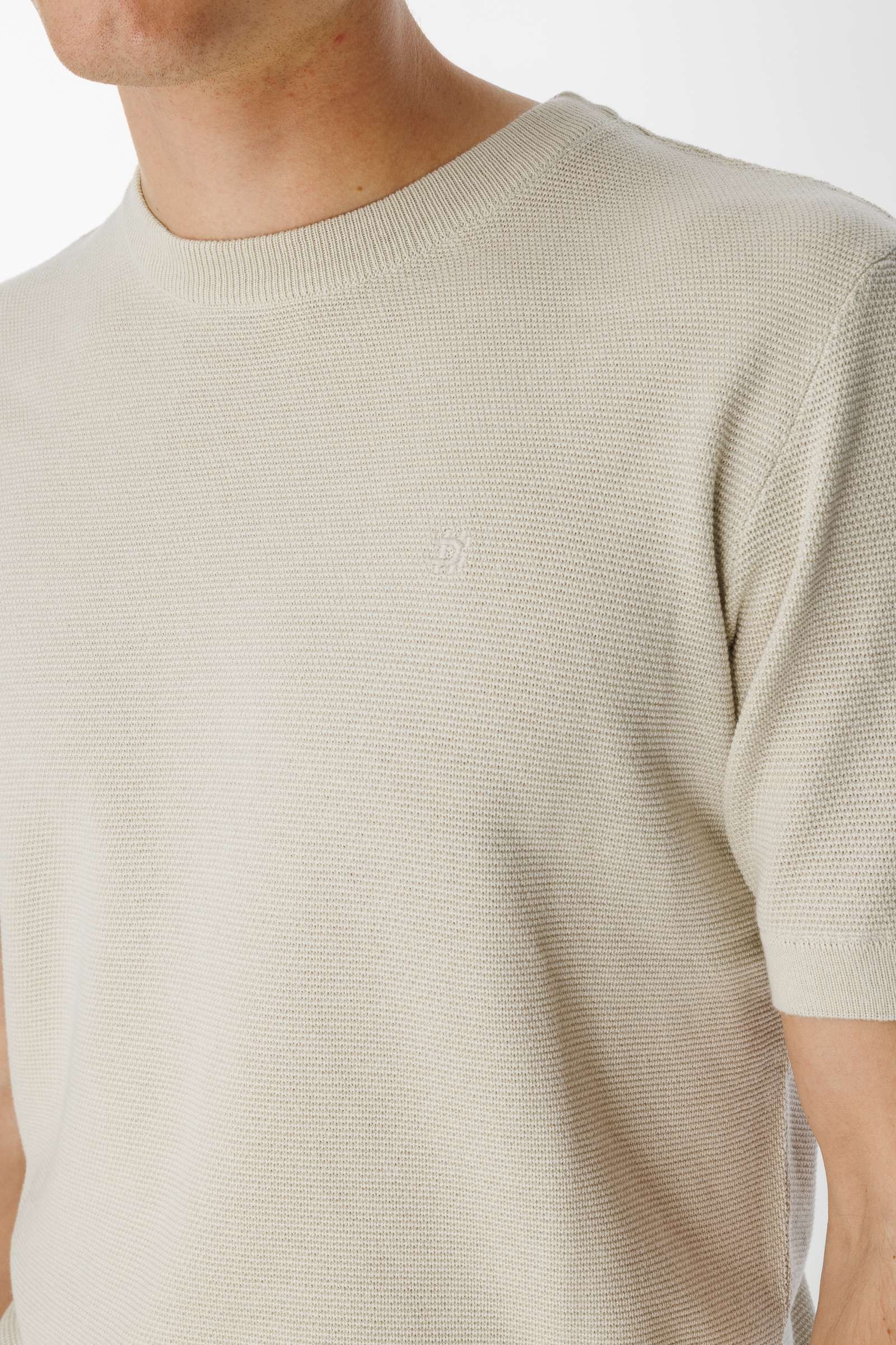 BroCode Monochrome Erkek Bej Tişört (BCT25079-14)
