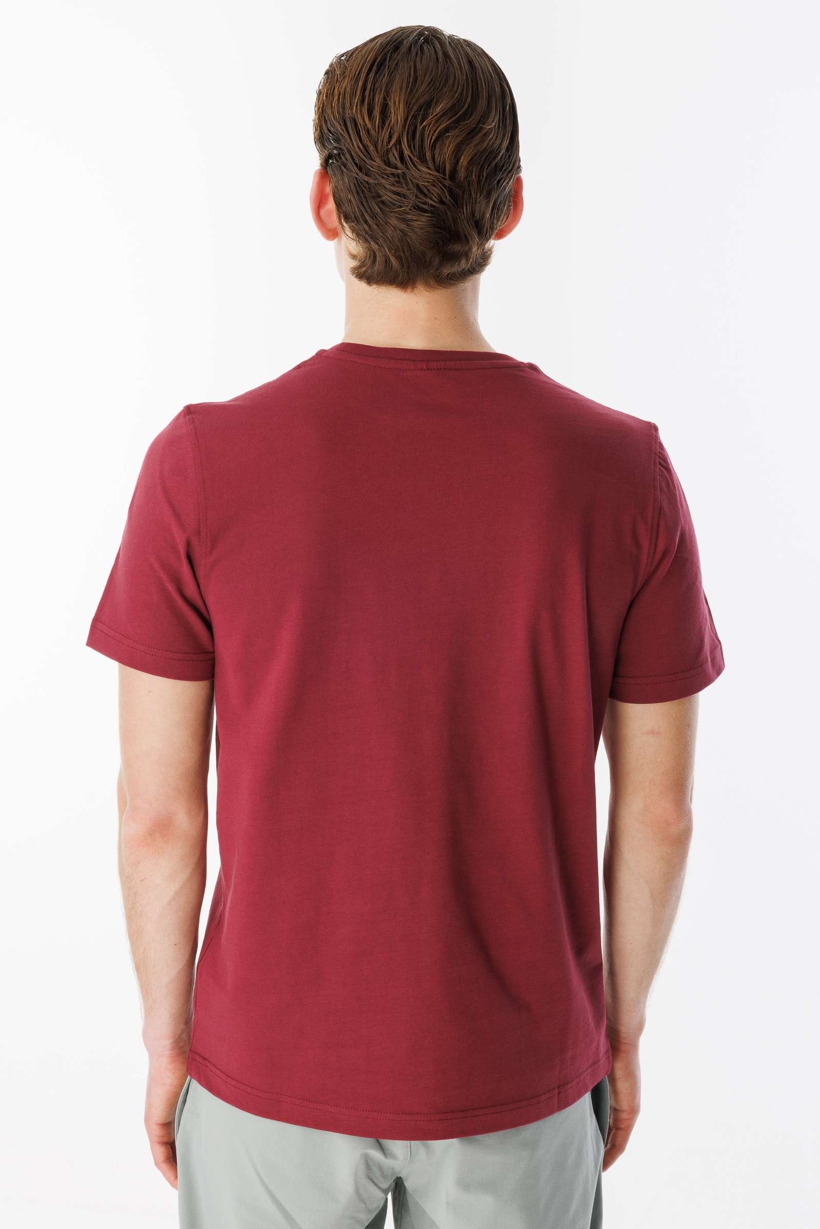 BroCode Essentials Men's Red T-Shirt (BCT25085-46)