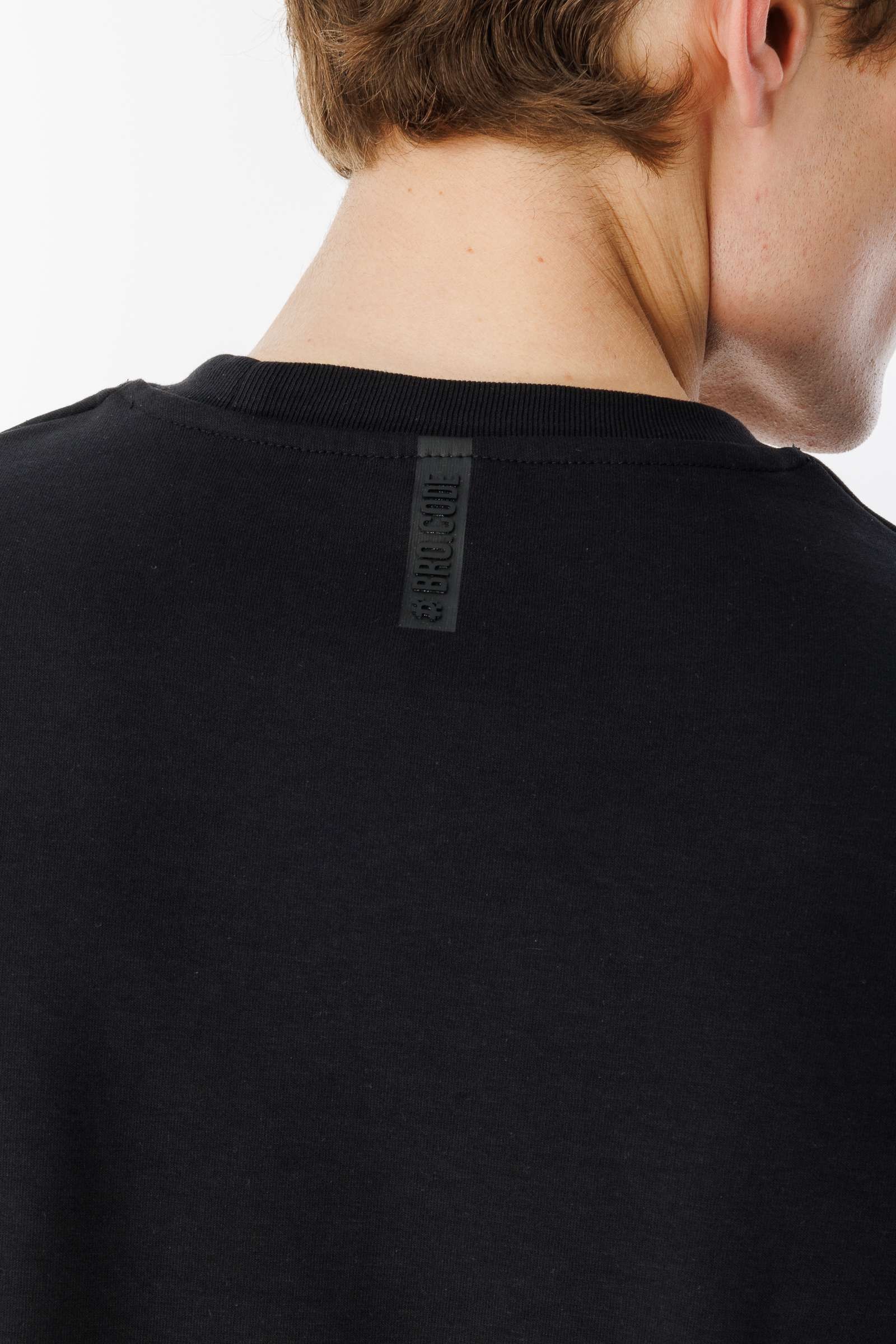 BroCode Monochrome Erkek Siyah Tişört (BCT25090-02)