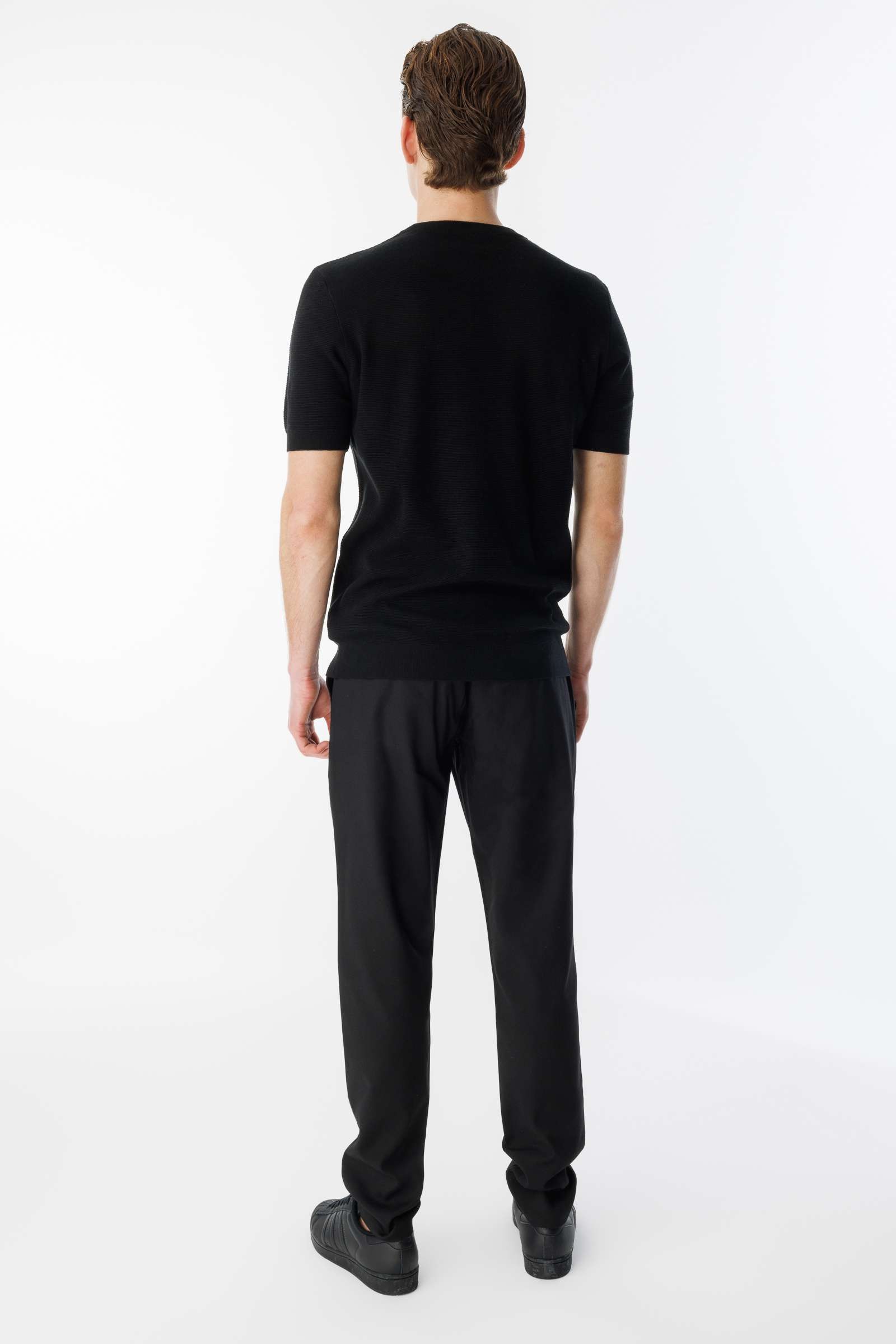 BroCode Monochrome Men's Black T-Shirt (BCT25079-02)