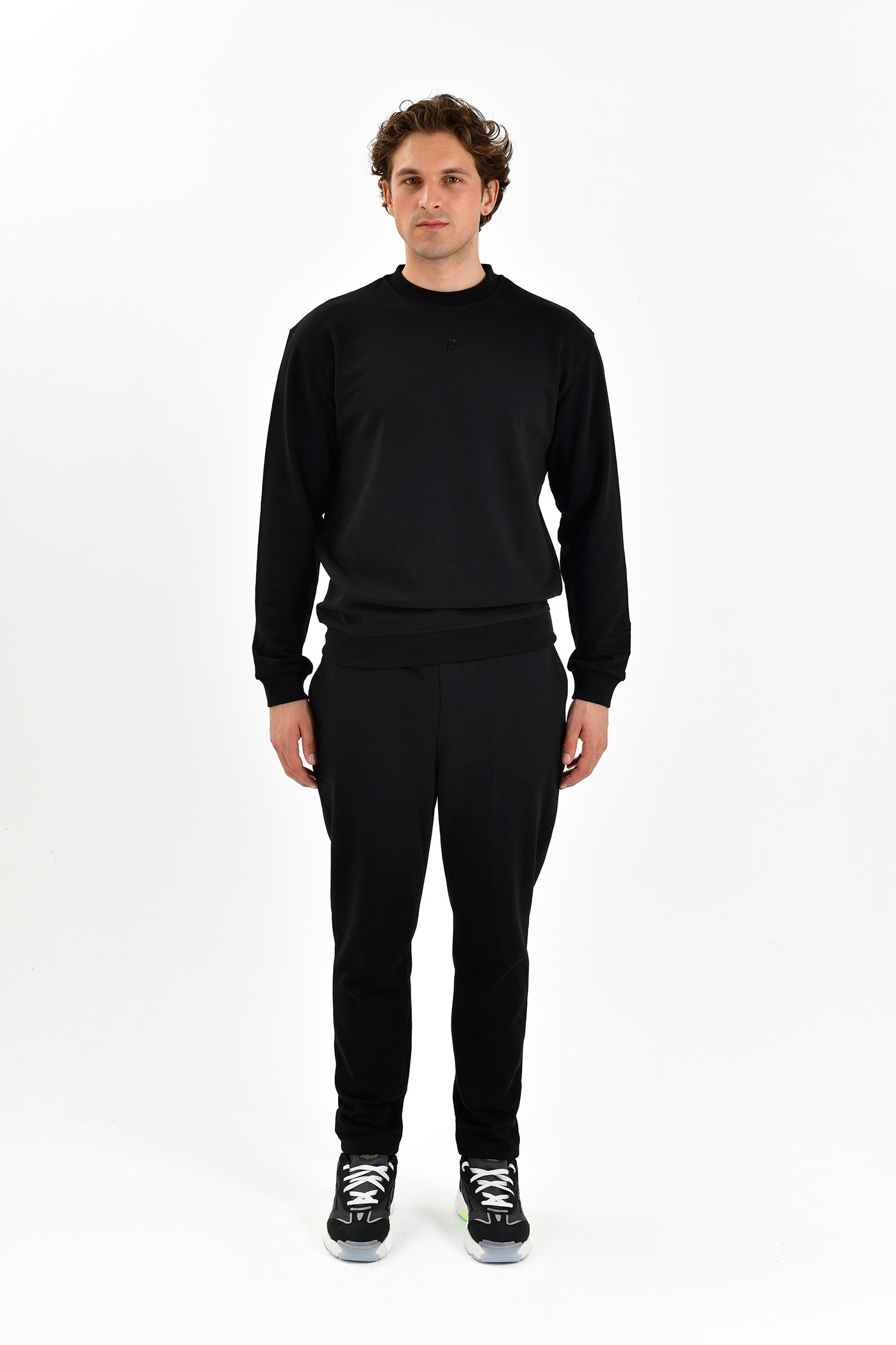 BroCode Rafined Workday Erkek Siyah Sweatshirt (BCS2448-02)