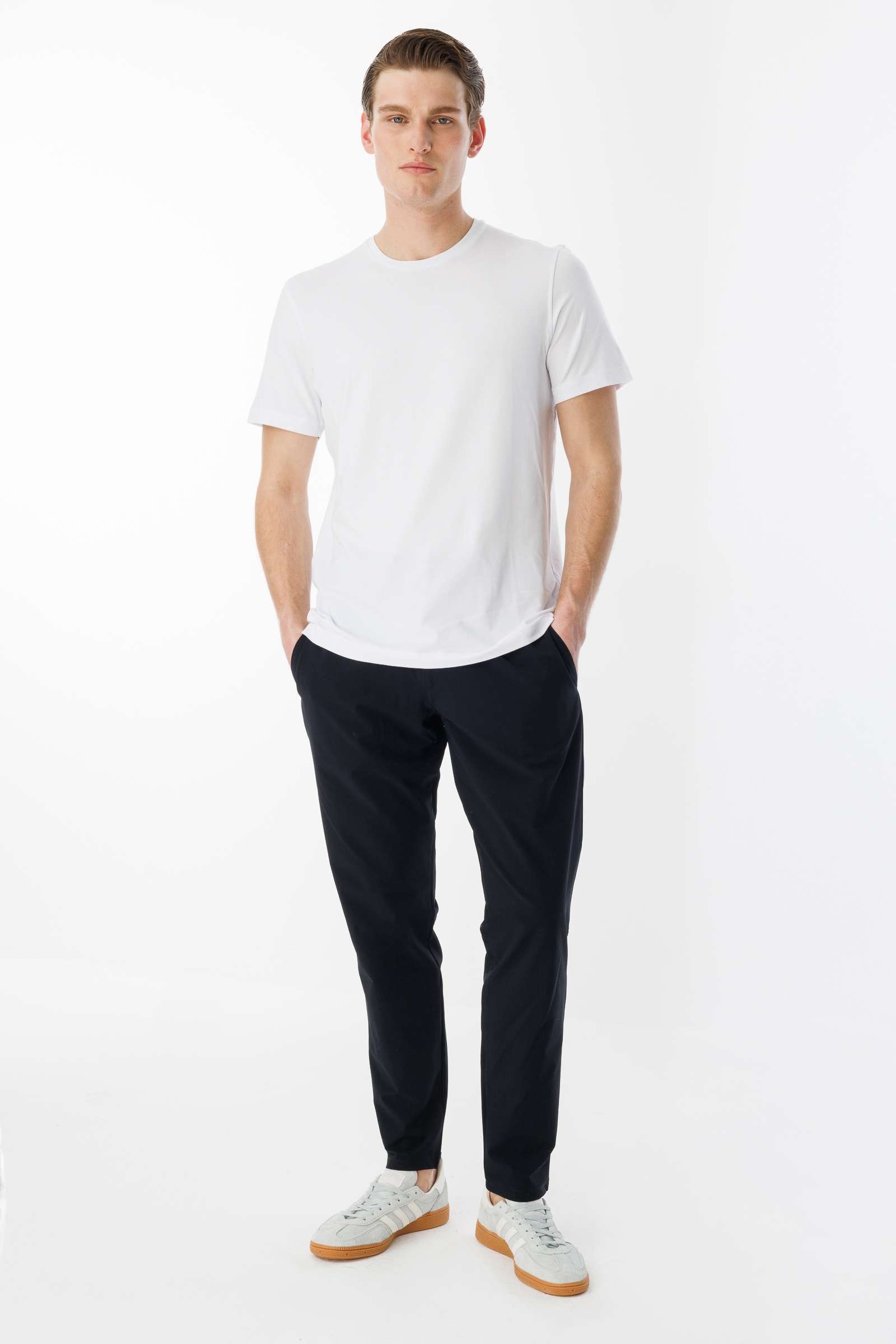 BroCode Essentials Men's White T-Shirt (BCT25084-01)