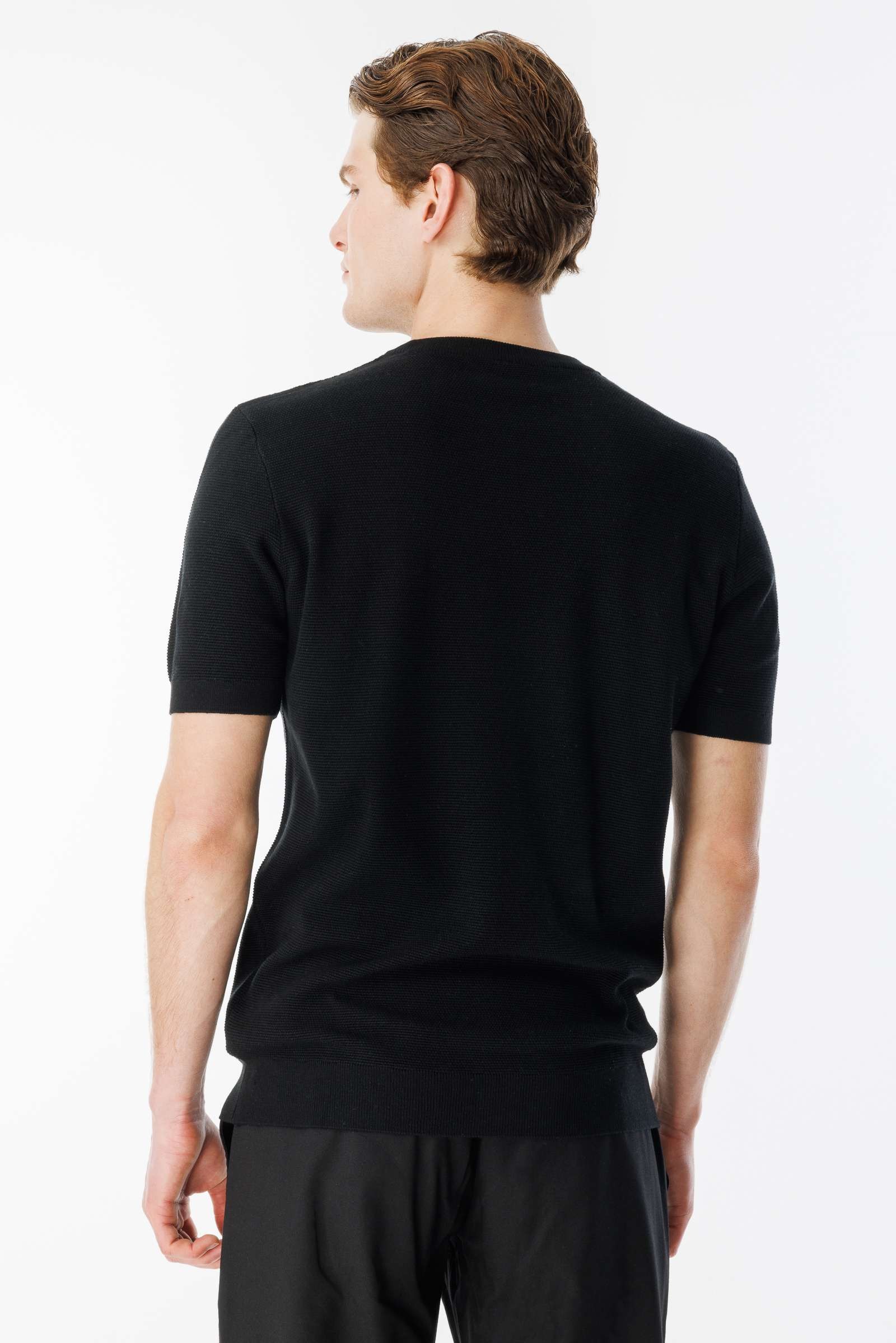 BroCode Monochrome Men's Black T-Shirt (BCT25079-02)