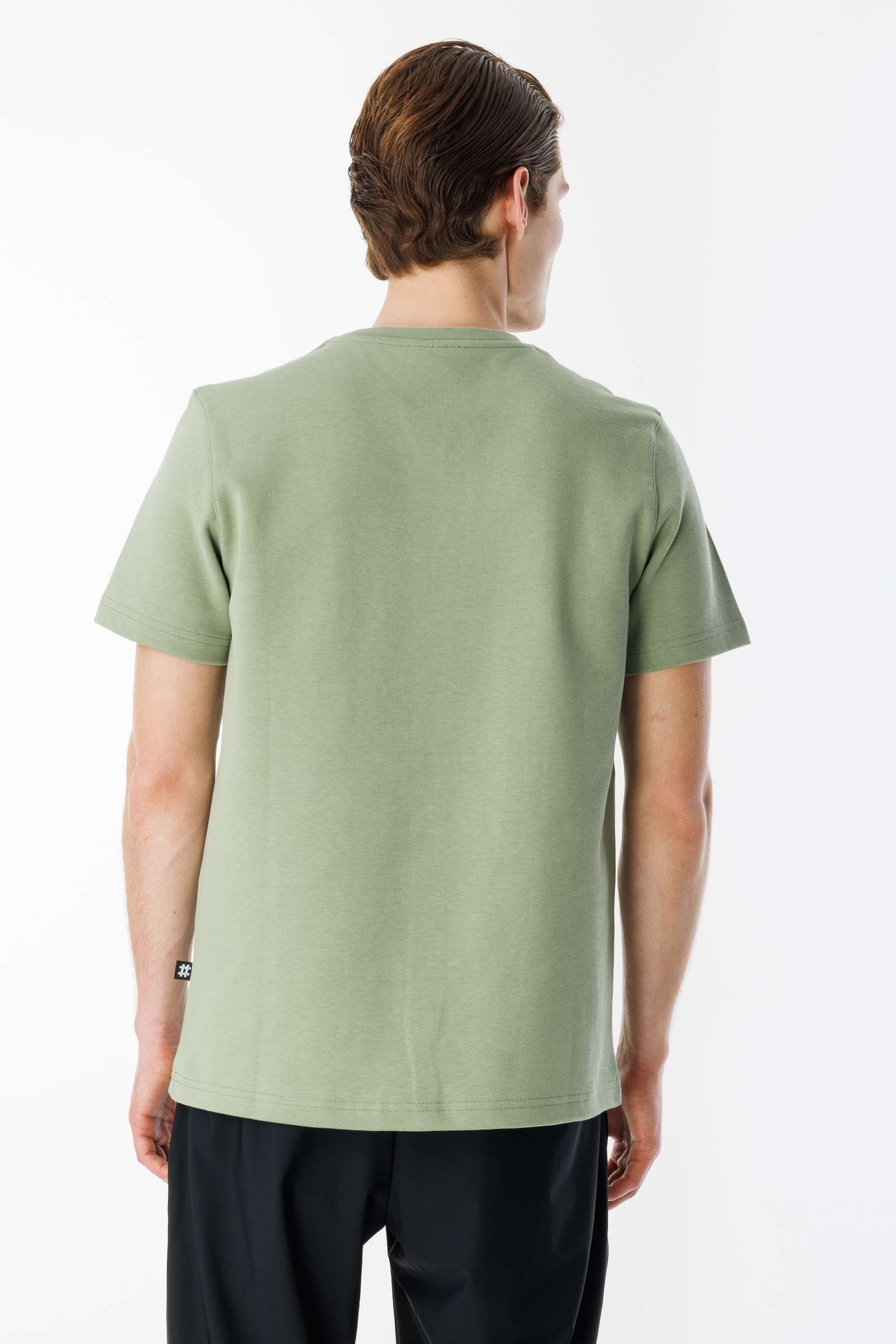 BroCode Monochrome Erkek Yeşil Tişört (BCT25082-42)
