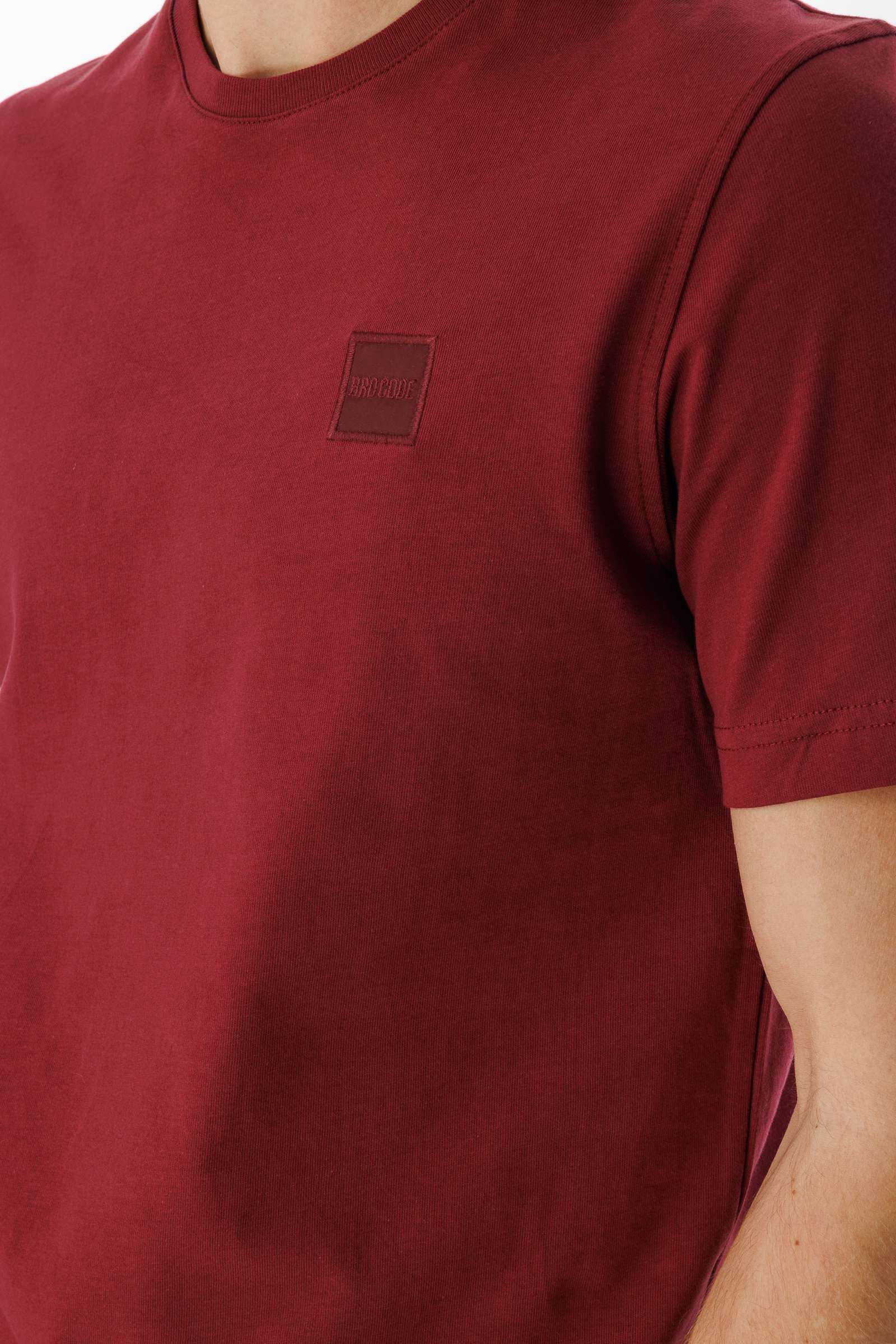 BroCode Essentials Men's Red T-Shirt (BCT25085-46)
