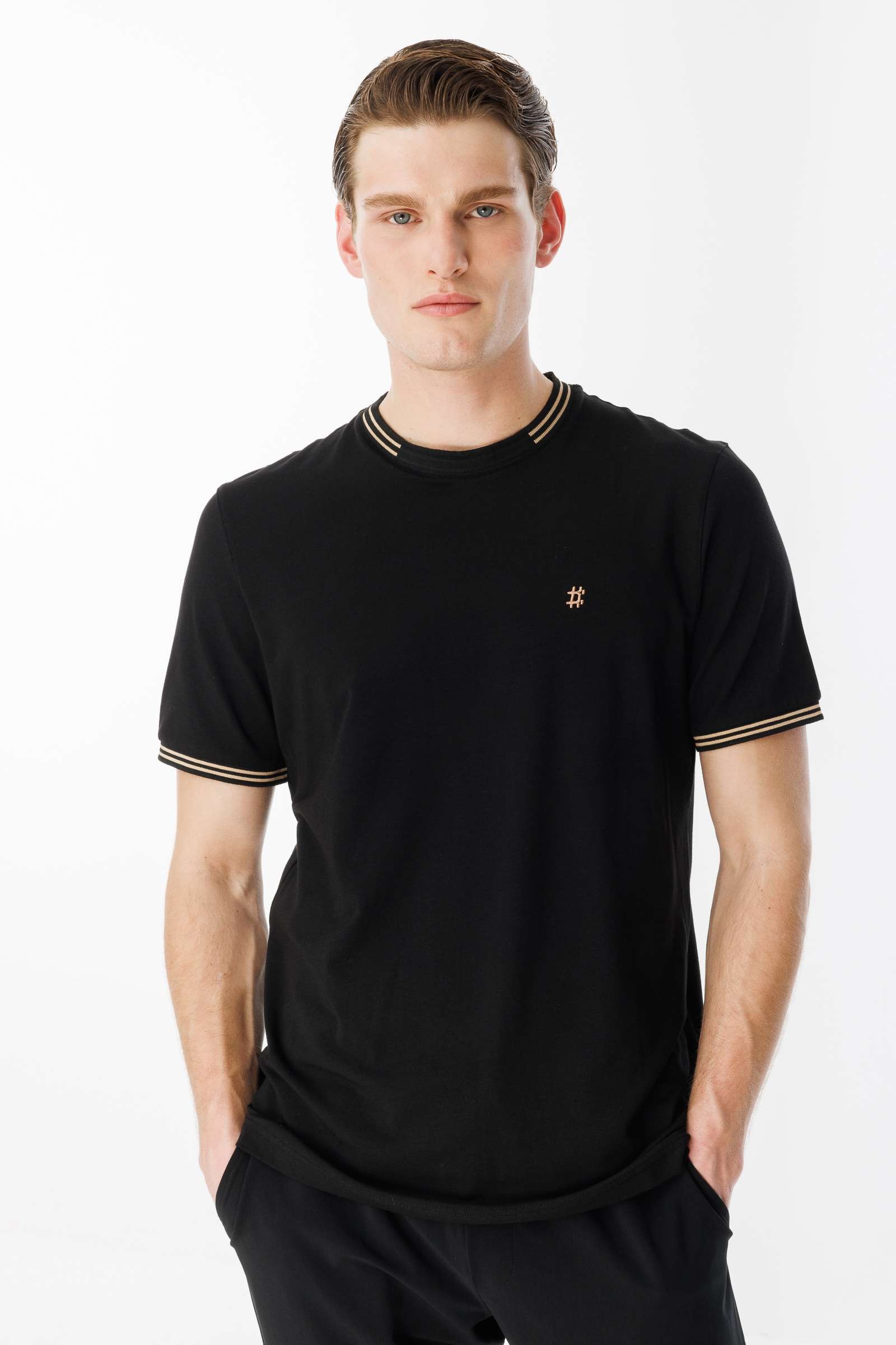 BroCode Essentials Men's Black T-Shirt (BCT25083-02)