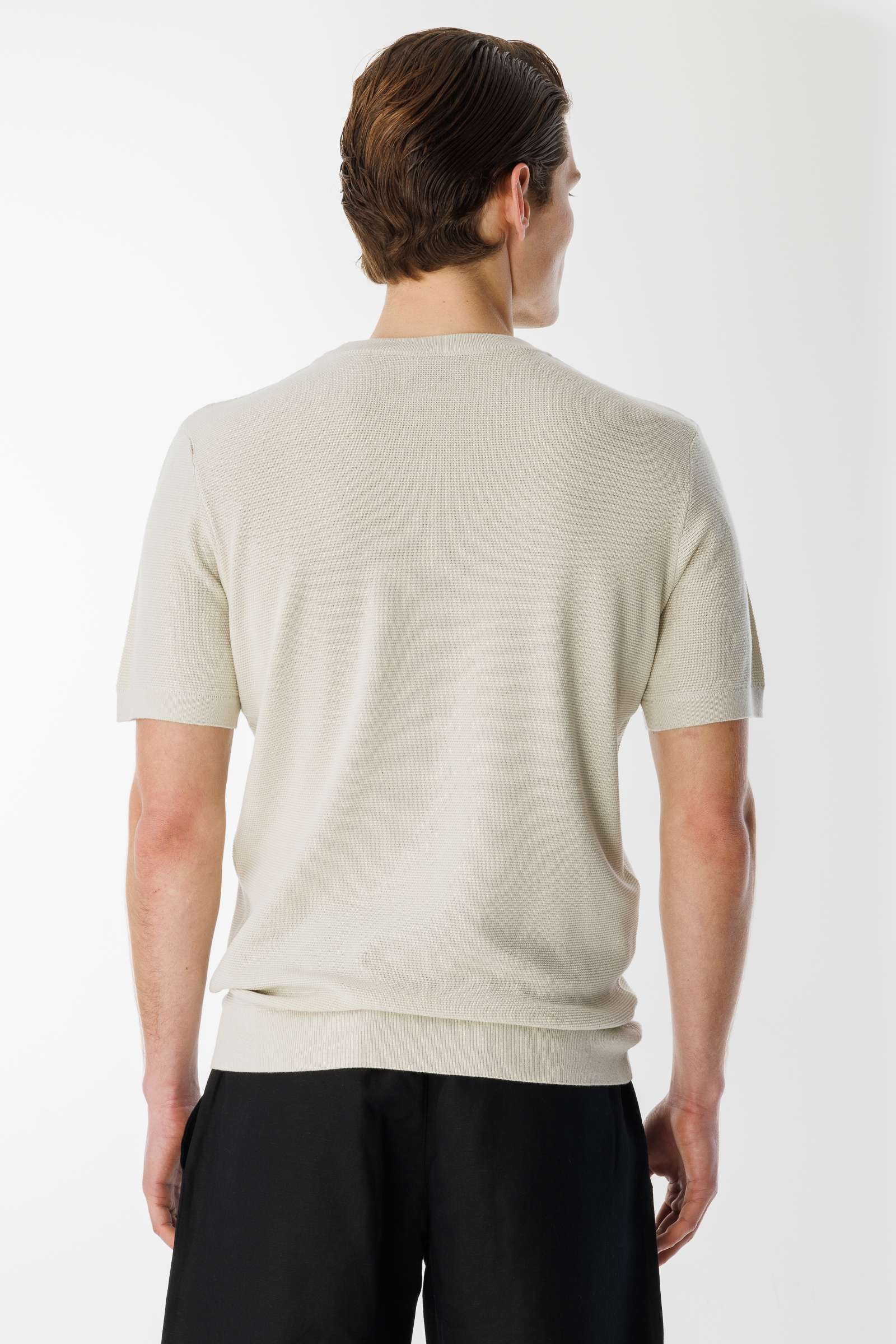 BroCode Monochrome Erkek Bej Tişört (BCT25079-14)