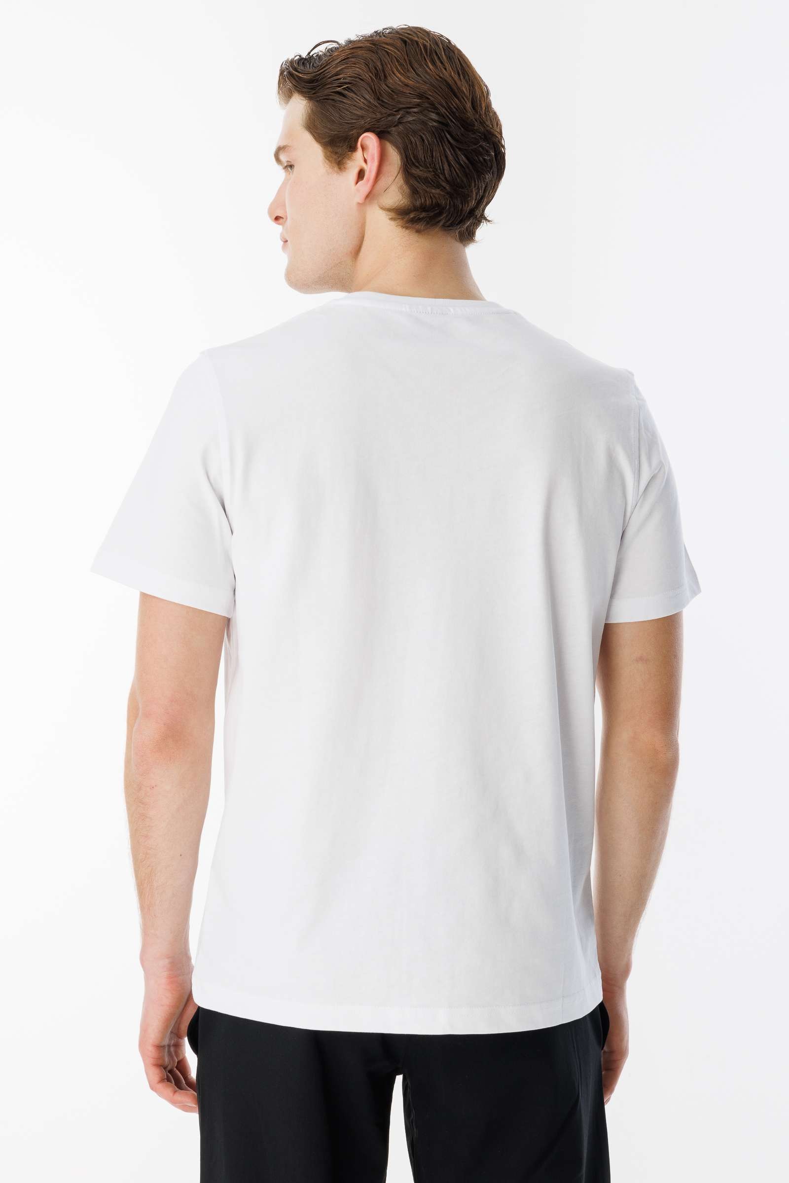 BroCode Essentials Erkek Beyaz Tişört (BCT25085-01)
