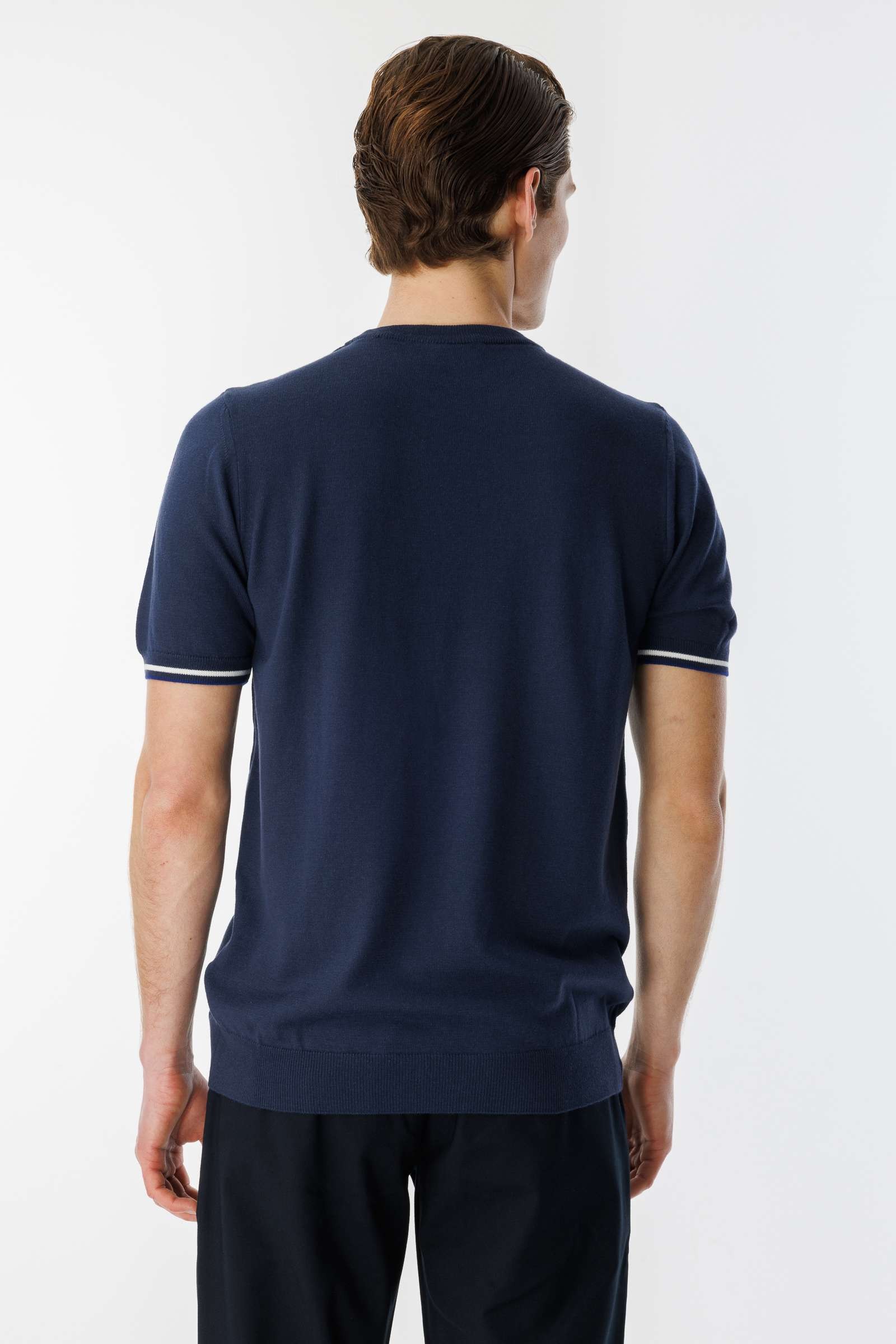 BroCode Monochrome Erkek Lacivert Tişört (BCT25078-05)