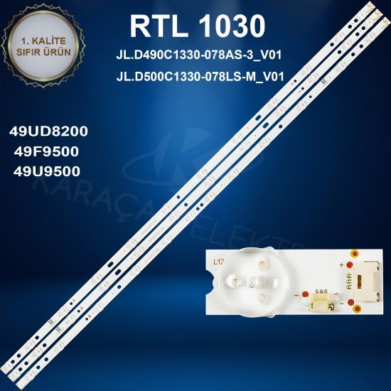 VESTEL 49U9500 LED BAR ,VESTEL 49F9500 LED BAR ,VESTEL 49UD8200 LED BAR ,REGAL 49R654F LED BAR, TOSHIBA 49LL2A63DT LED BAR