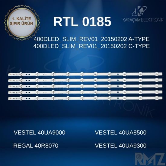 VESTEL 40UA9000 LED BAR, VESTEL 40UA8500 LED BAR , REGAL 40R8070 LED BAR ,VESTEL 40UA9300 LED BAR