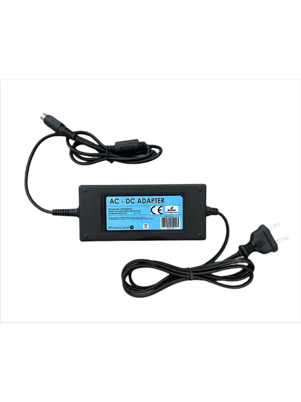 24VOLT 3A Adaptör 3 PİNLİ Jak Fişli