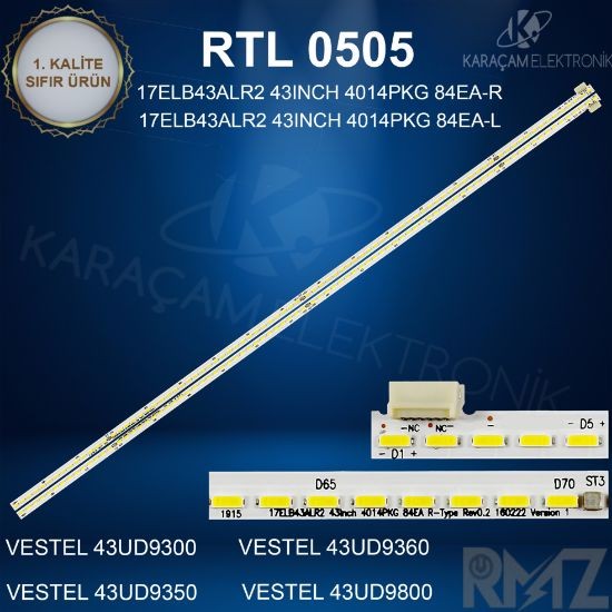VESTEL 43U9000 , 43UA9400 , 43UA9800 , TECHWOOD 43US902 , ZP_43\" UHD LED RVZ