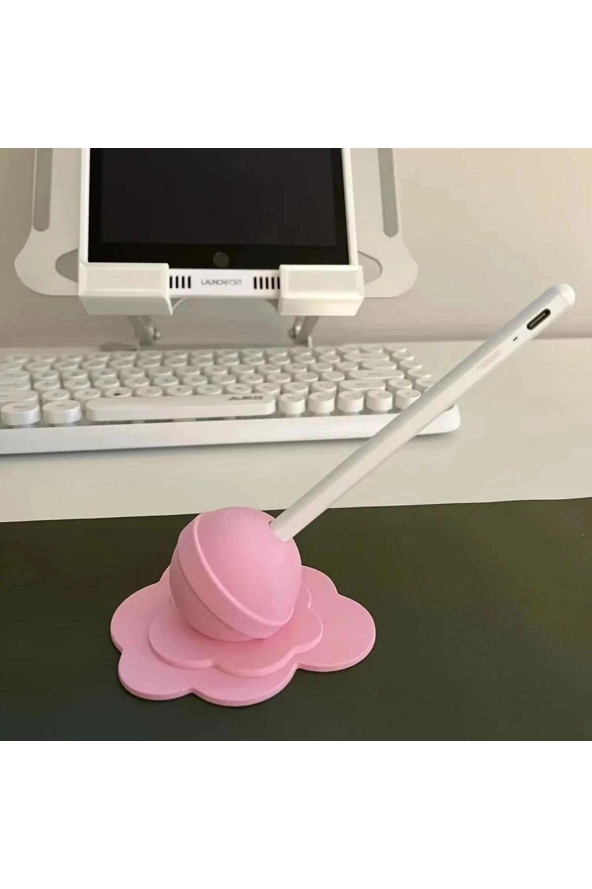Lolipop Kalem Tutucu Taşınabilir Depolama Kalem Dokunmatik Ekran Kalem ve Aksesuarları