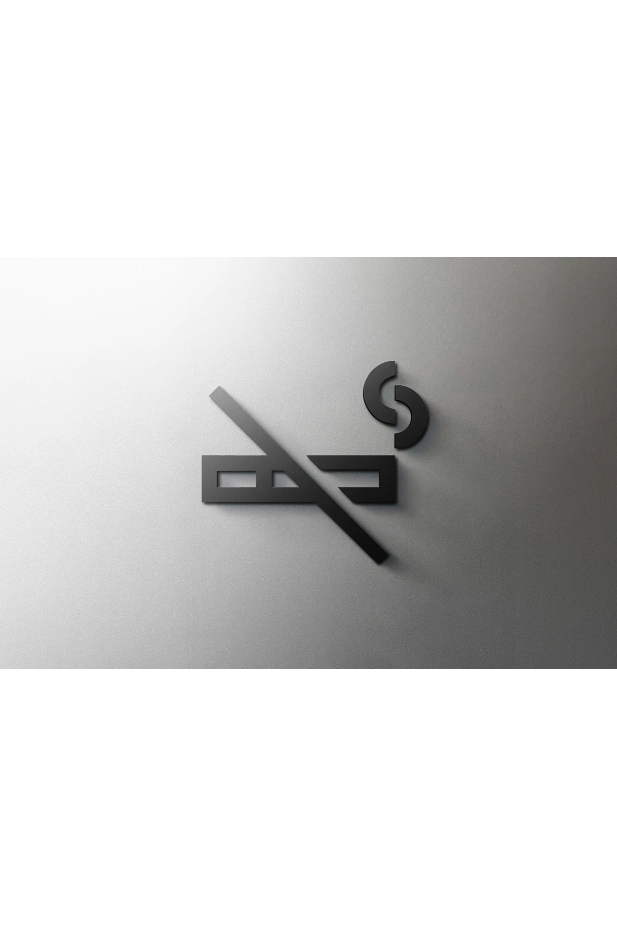 Siyah tuvalet işareti plaka plastik kapı duvar etiket Wc tutucu işaret panosu