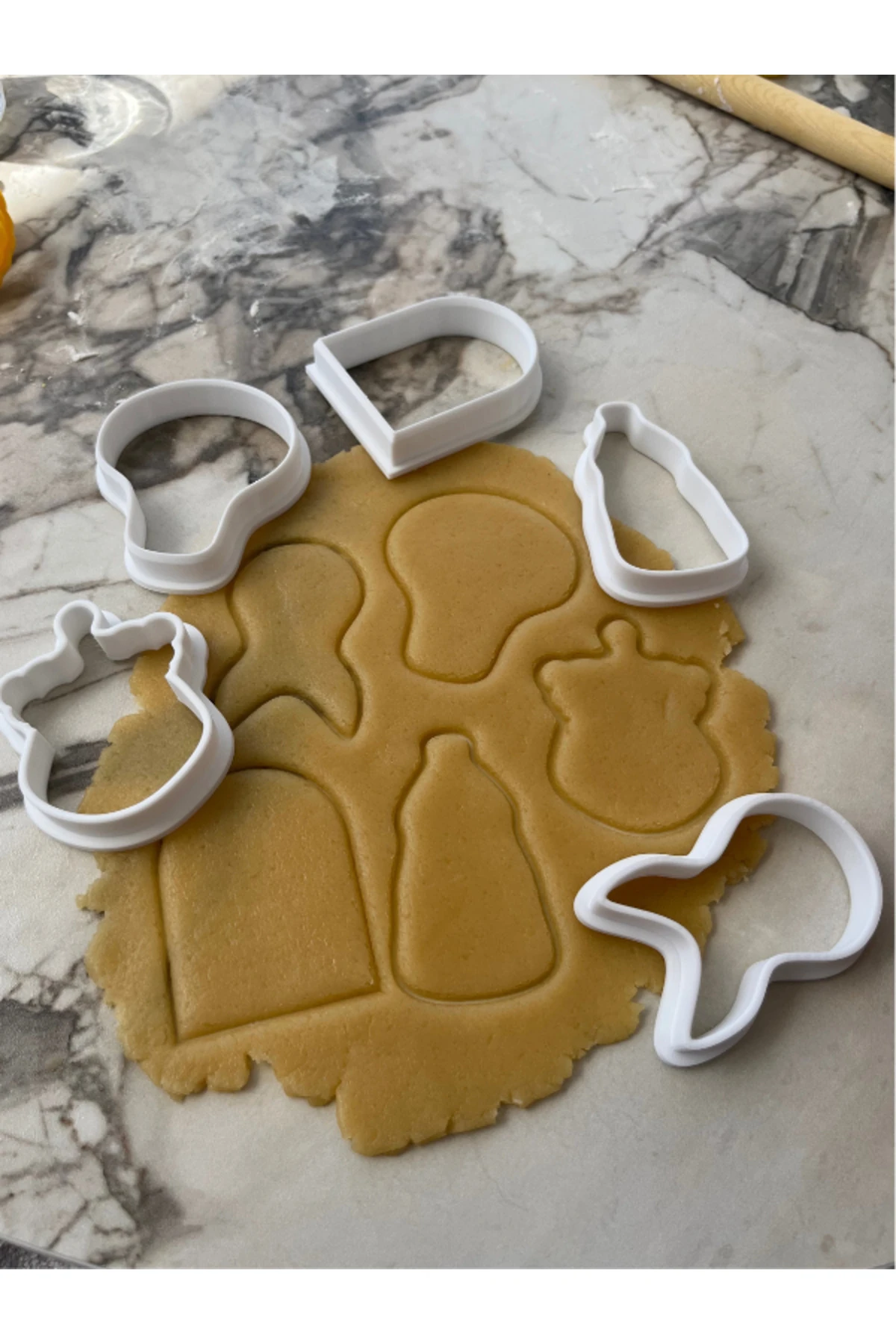 5'li Baby shower Kalıbı