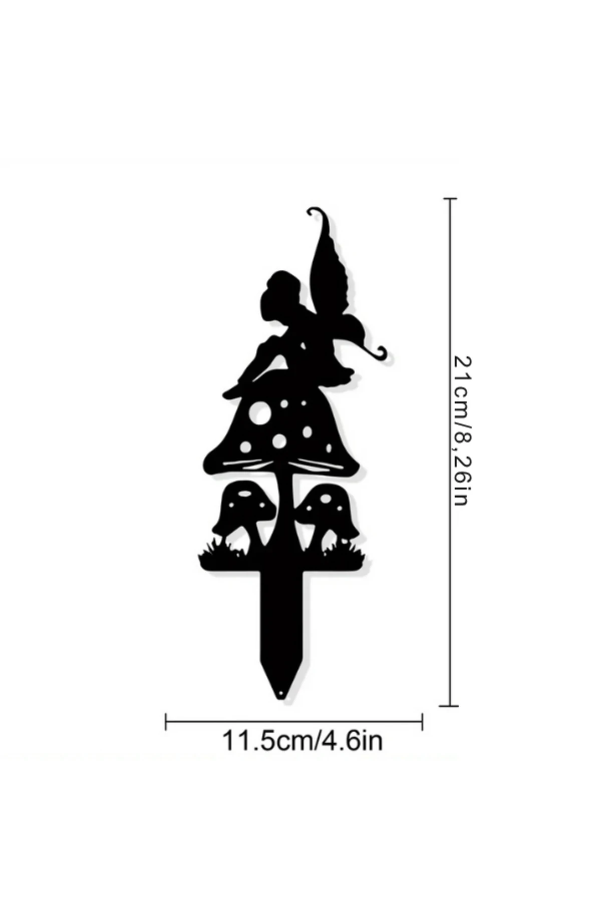1 adet peri plastik heykeli-açık dekorasyon ve bahçe parti dekor