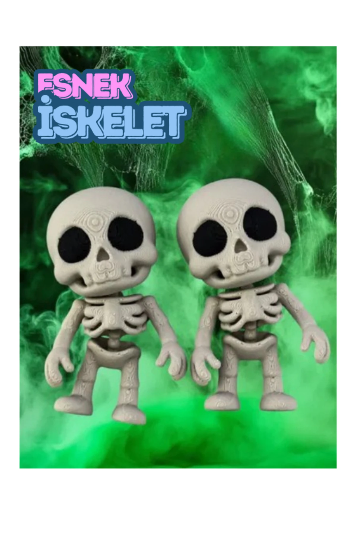 Esnek İskelet Figürlü Anahtarlık