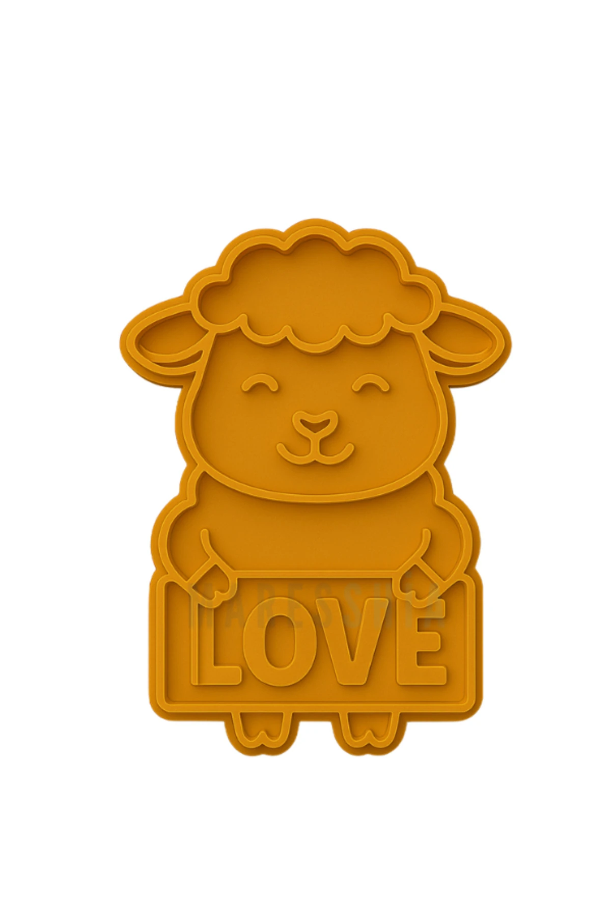 Koyun Kuzu Love Tasarımlı Kurabiye Kalıbı